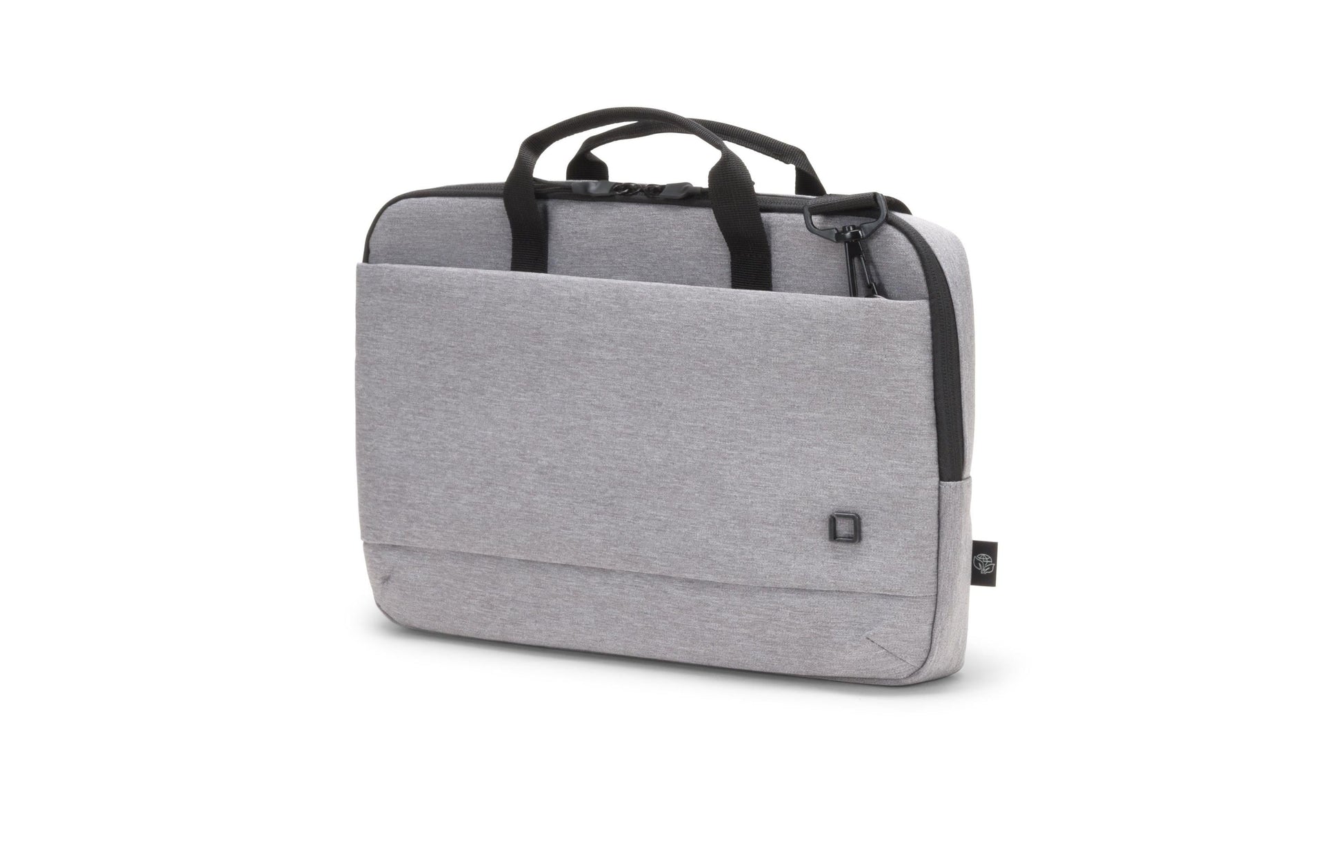 DICOTA Notebook-Tasche bis 11,6" – abnehmbarer Schultergurt, Trolley-Band – Grau