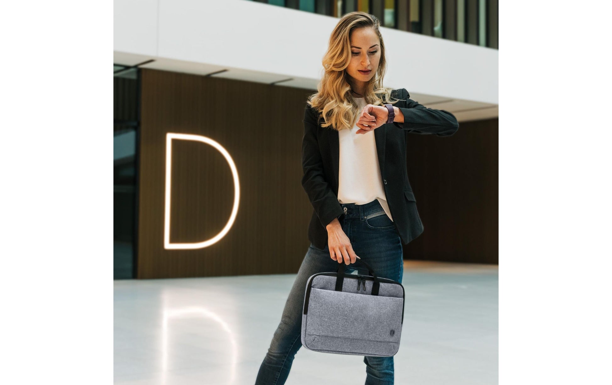 DICOTA Slim Eco MOTION Tablet-Hülle für Tablets bis 11,6" – Blau