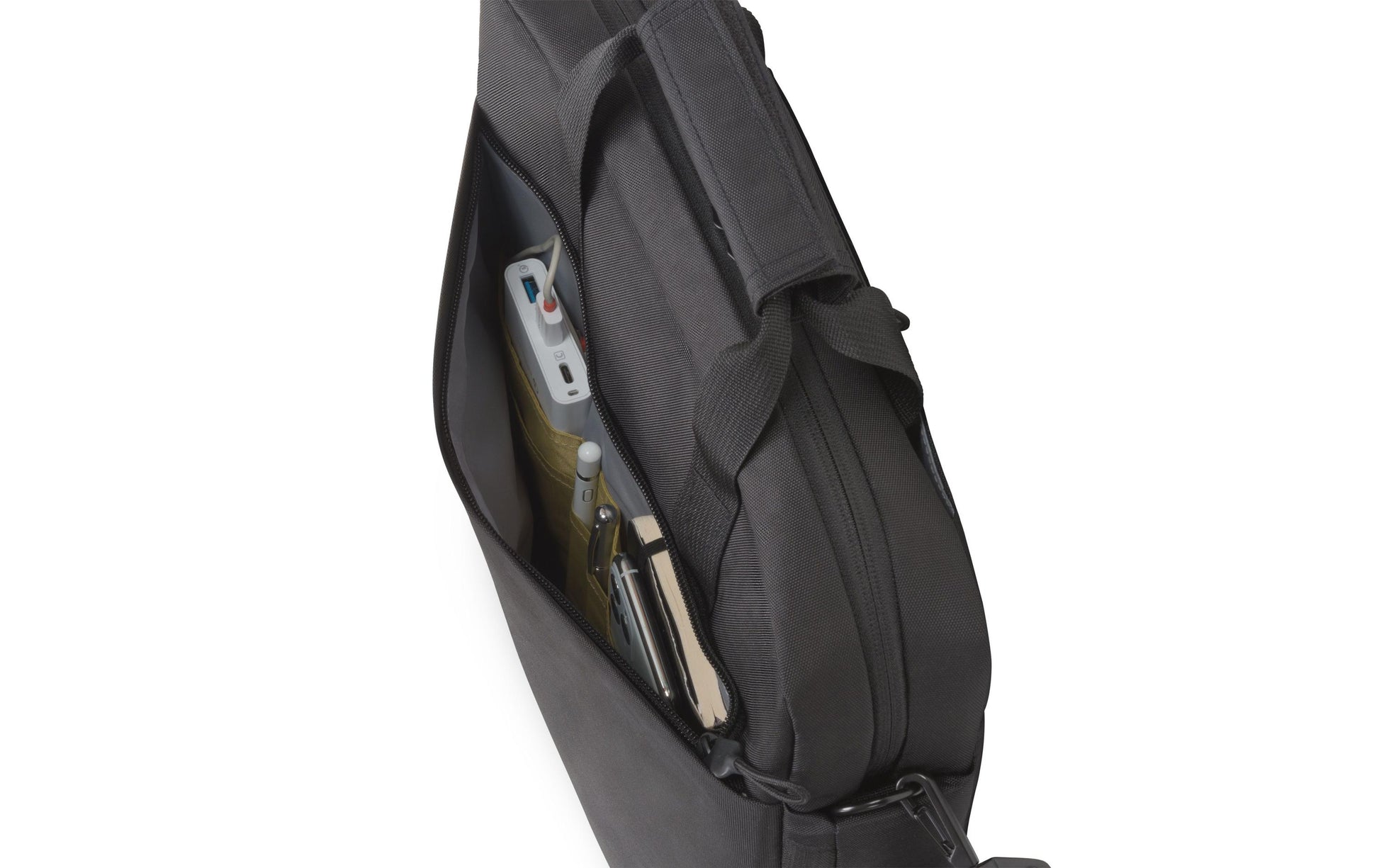 DICOTA Notebook-Tasche 15,6" – aus recyceltem rPET, Schwarz
