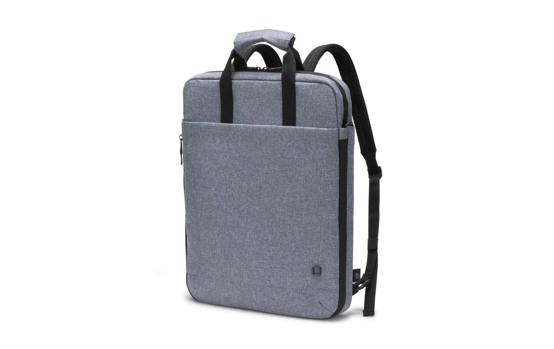DICOTA Eco MOTION Notebook-Tasche bis 15,6" – 600D rPET, Schultergurt – Blau