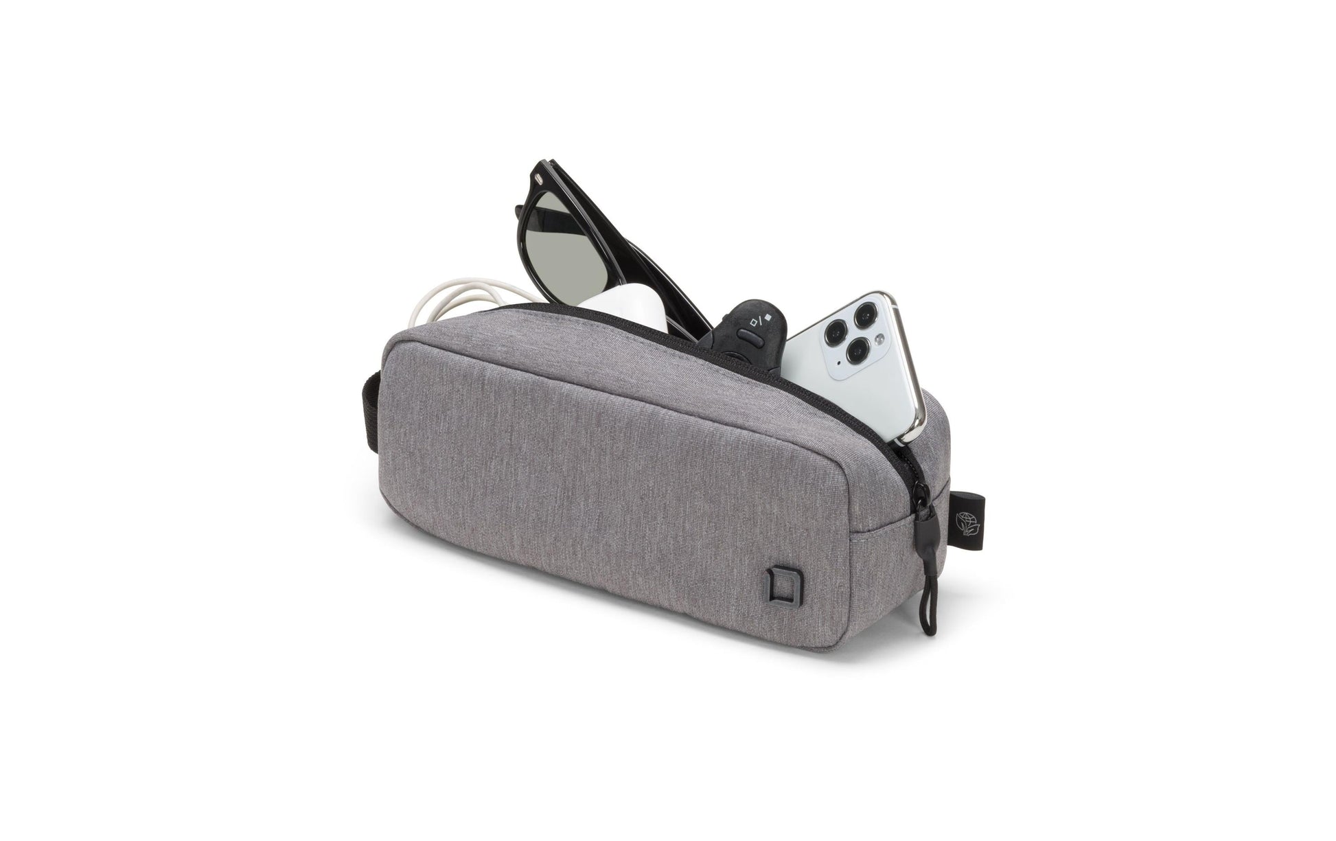DICOTA Zubehörtasche – Eco MOTION, 23 cm, Grau