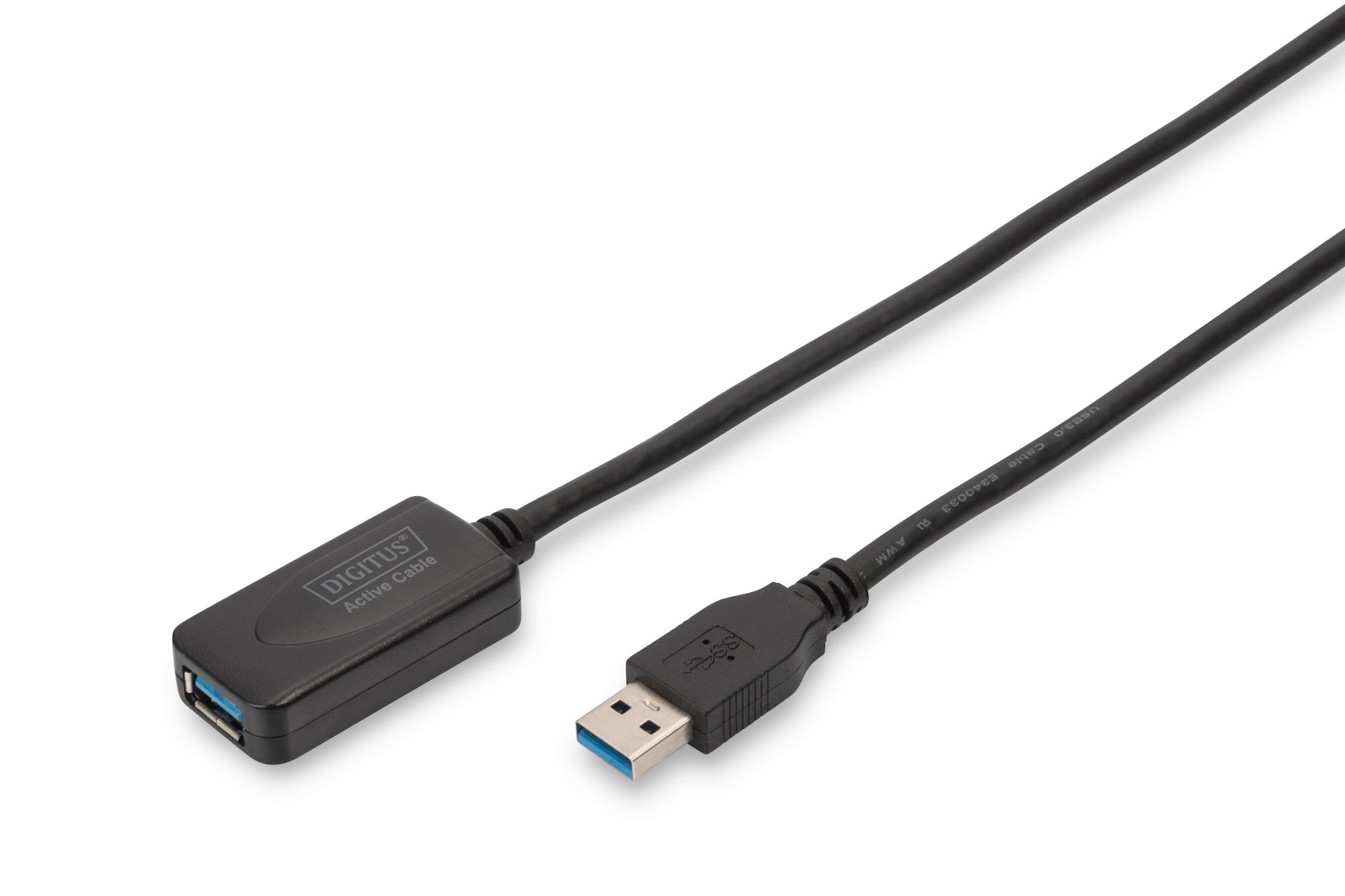Digitus USB-Kabel, USB-A zu USB-A, 5 m, USB 3