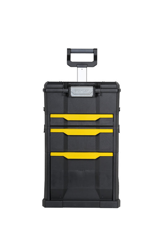 Stanley Werkzeugkasten 2-in-1, 347 × 488 × 778 mm, Kunststoff, schwarz, gelb