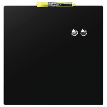 Rexel Whiteboard – 36 × 36 cm, magnetisch, inkl. GlowWrite-Marker, Magnete, Montagesatz