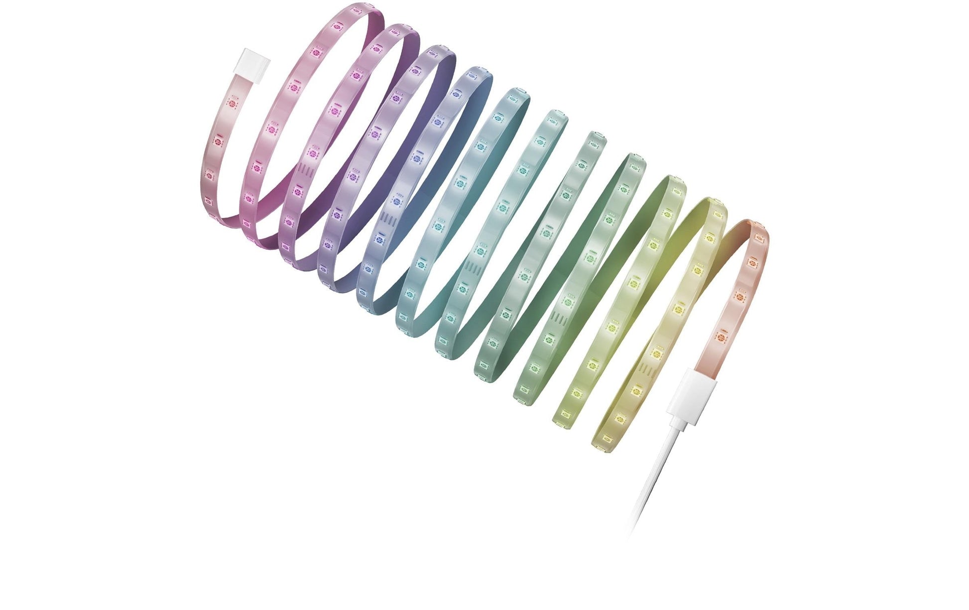 Hombli LED-Strip 5 m – WLAN, für Amazon Alexa & Google Assistant – mehrfarbig (RGB), 2'000–6'500 K