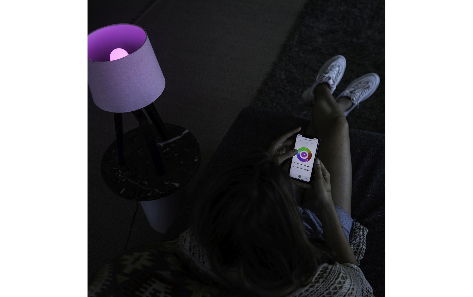 Hombli Smart-Leuchtmittel E27 – RGB+CCT, 2700–6500 K, 800 lm, WLAN – für Alexa, Google Assistant – 2 Stk.