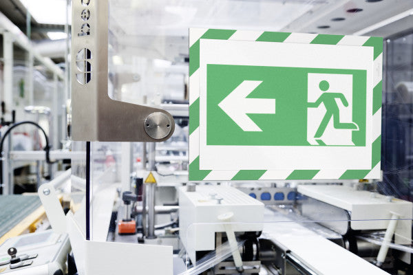 Durable DURAFRAME Sicherheits-Magnetrahmen – A4 – grün/weiss – 2er-Pack
