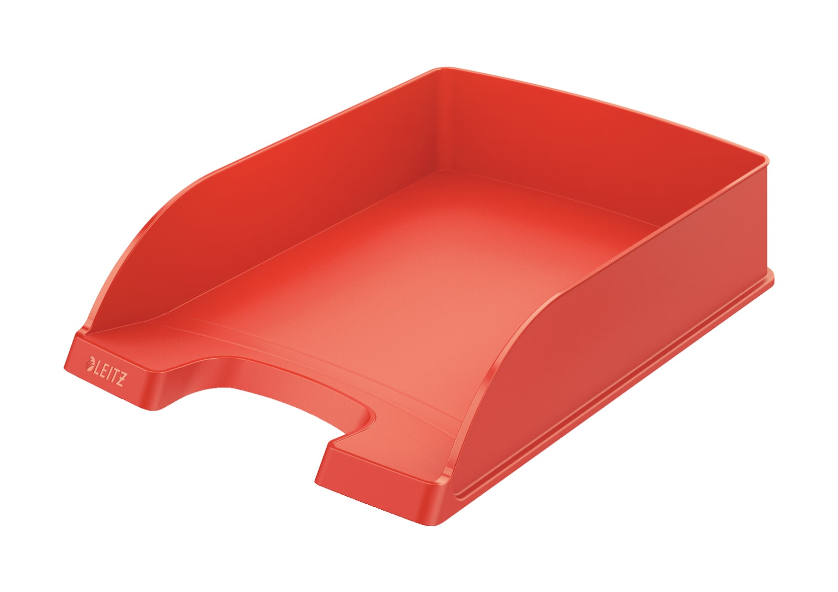Leitz Plus – Briefkorb für A4, Polystyrol (PS), Rot, 255 × 70 × 357 mm