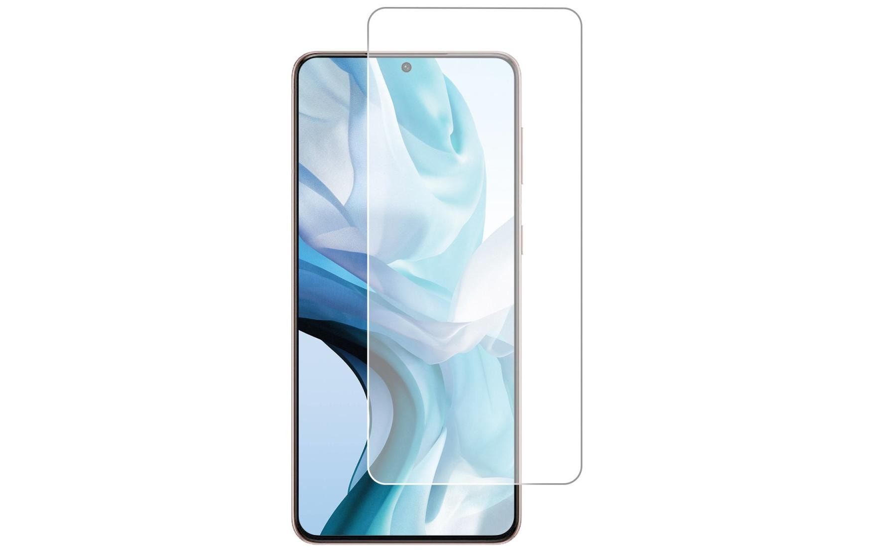 4smarts Displayschutz (Panzerglas), Full Cover – für Galaxy S22+ – mit Applikator