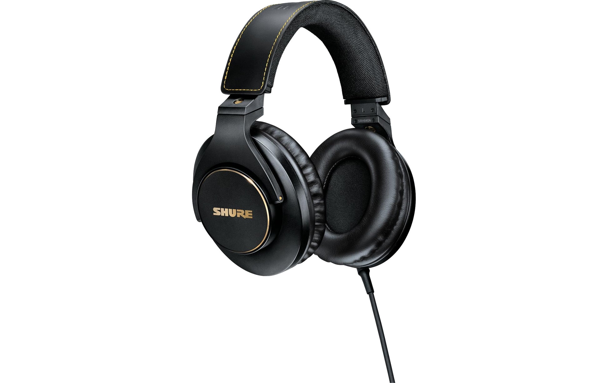 Shure SRH840 (40 Ω) – Over-Ear Studiokopfhörer – geschlossen, 6,3 mm Klinke, 3 m – schwarz