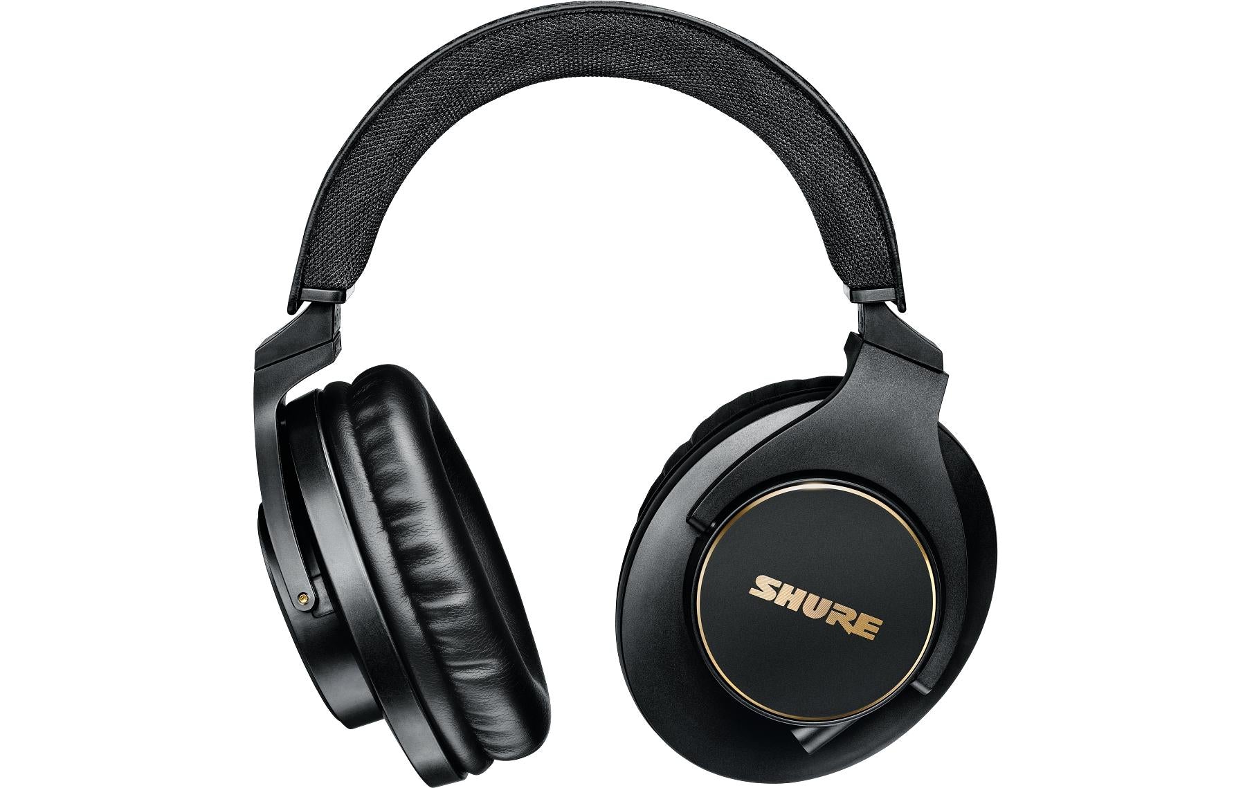 Shure SRH840 (40 Ω) – Over-Ear Studiokopfhörer – geschlossen, 6,3 mm Klinke, 3 m – schwarz