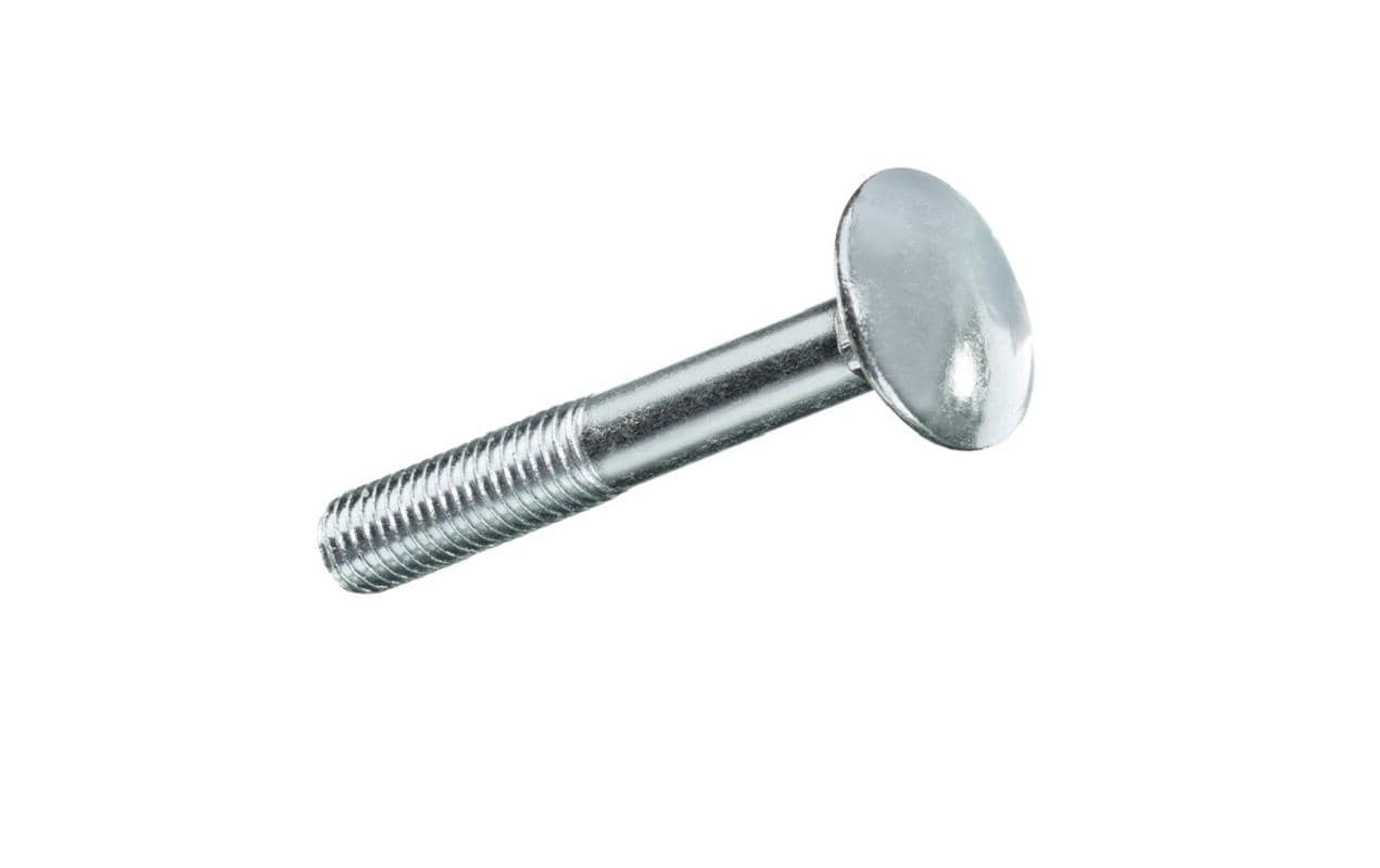 Ftm Krafter Schlossschrauben M8 × 80 mm – Flachrundkopf, Teilgewinde, Edelstahl, 2 Stk.
