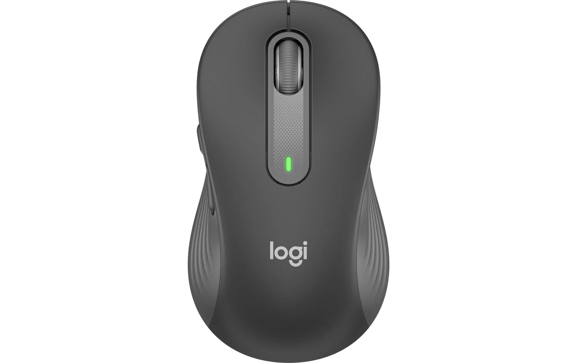 Logitech Signature M650 L – Maus, rechts, Optisch, 4000 DPI, Leises Klicken, Graphit, Grösse L