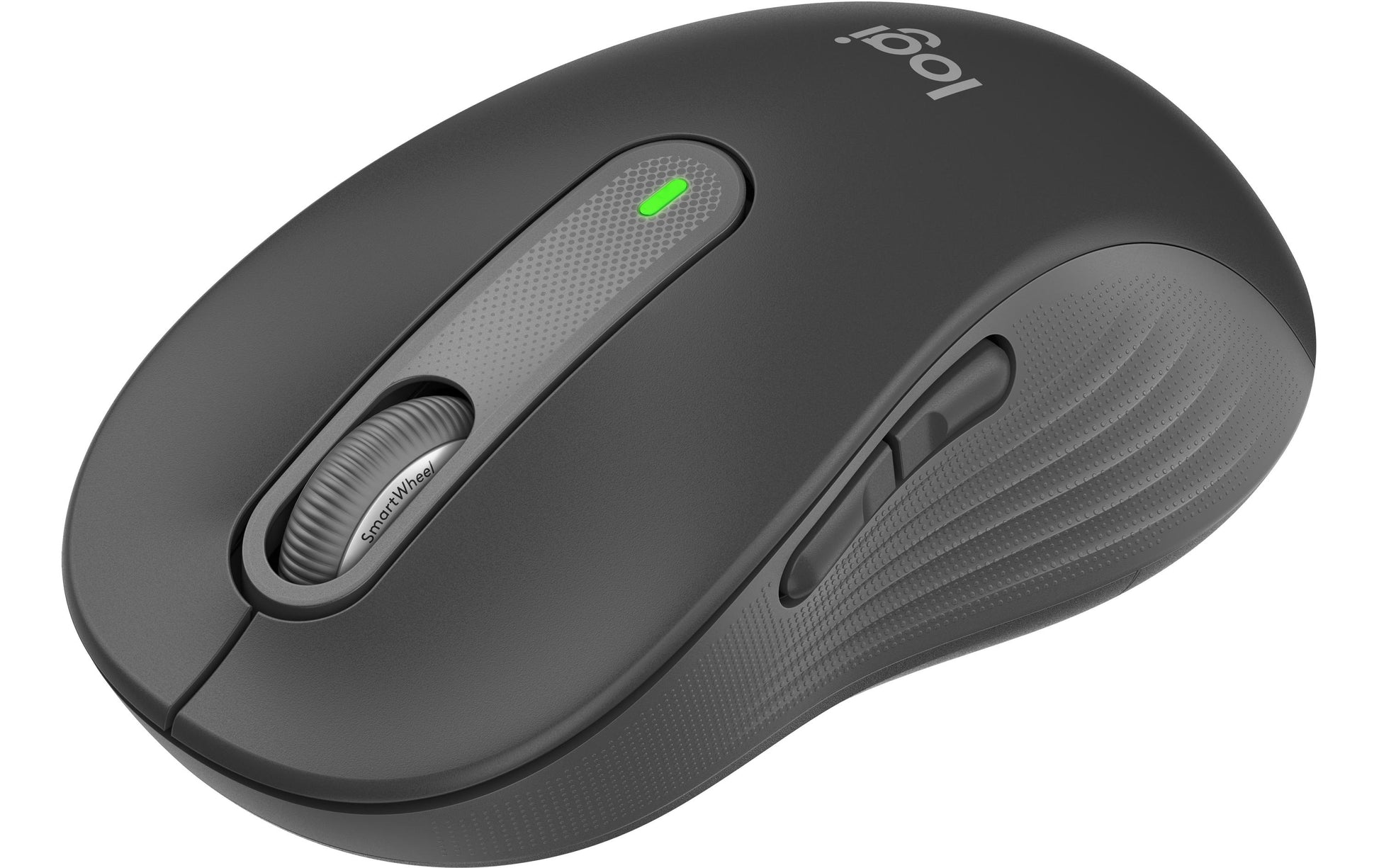Logitech M650 L Maus – kabellos, für Rechtshänder, Graphit