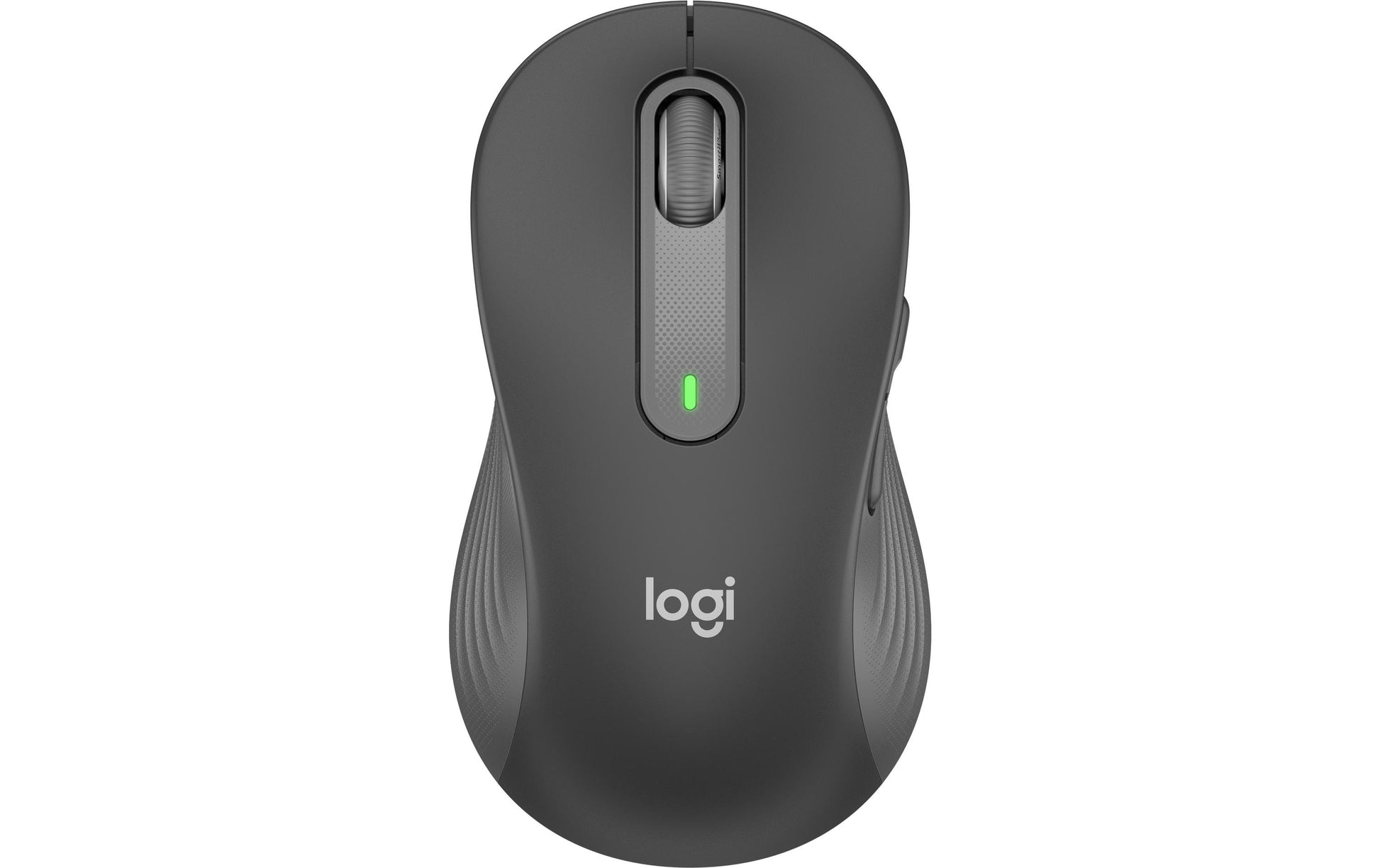 Logitech M650 L Maus – kabellos, für Linkshänder, Graphit
