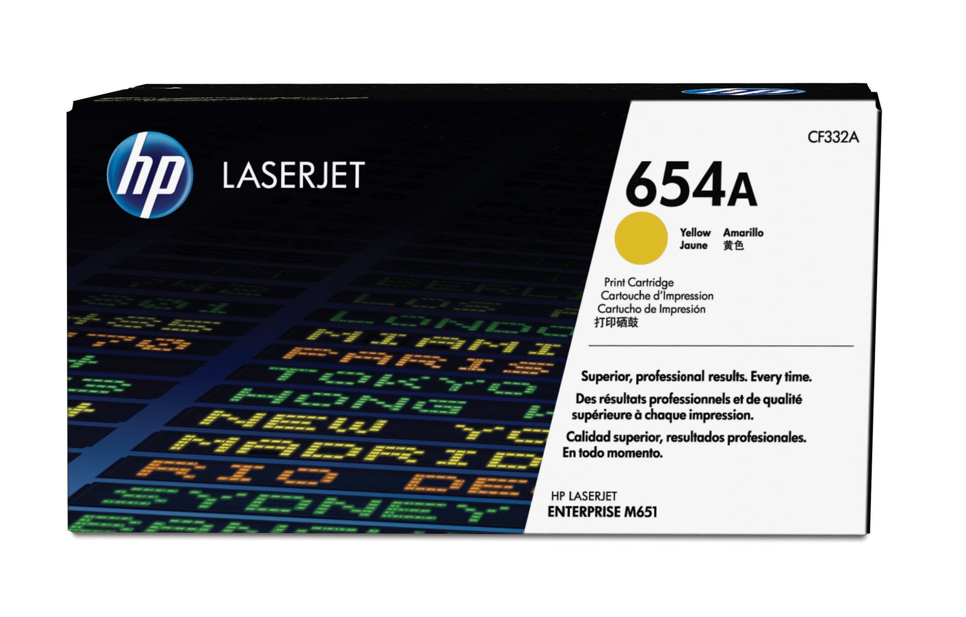 HP Toner 654A – Gelb, 15000 Seiten