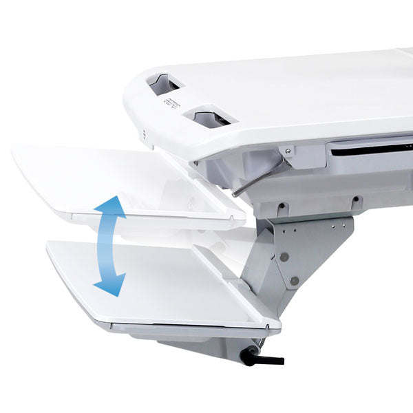Ergotron 97-827 – Sitz-/Steh-Workstation – neigbar, schwenkbar – Weiss – für SV40, SV41, SV42 (StyleView)
