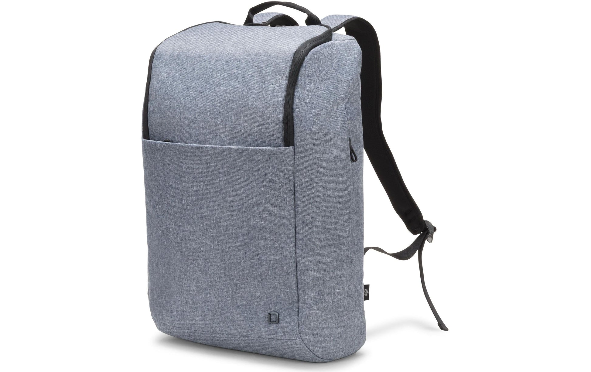 DICOTA Notebook-Rucksack Eco MOTION – mit Tablet-Fach, rPET-Polyester – Blue Denim, 325 × 475 × 150 mm