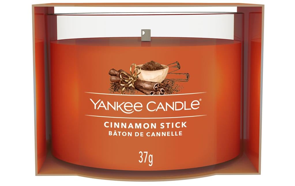 Yankee Candle Cinnamon Stick – Duftkerze, Votivkerze im Glas