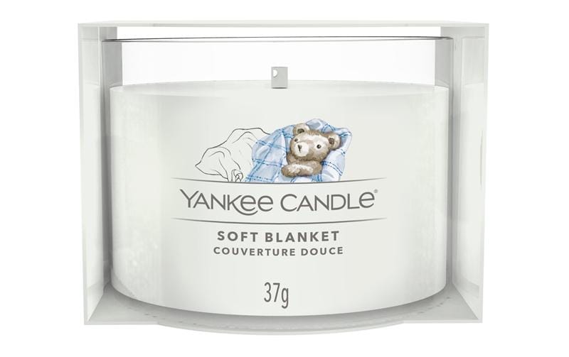 Yankee Candle Soft Blanket – Duftkerze, Votivkerze im Glas