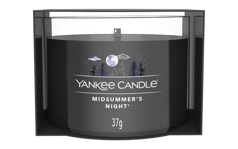 Yankee Candle Midsummers Night – Duftkerze, Votivkerze im Glas