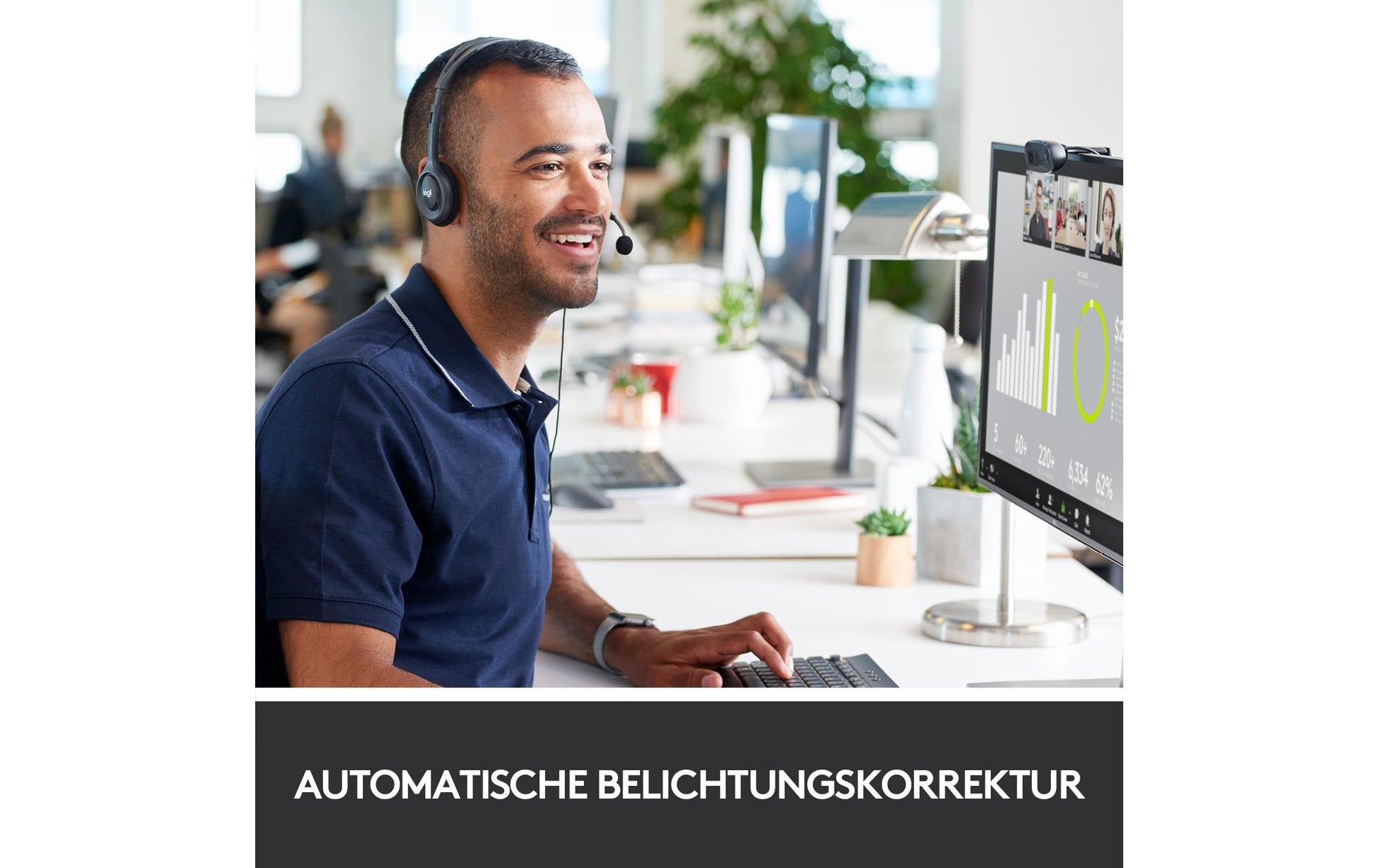 Logitech C270 – Webcam – HD 720p