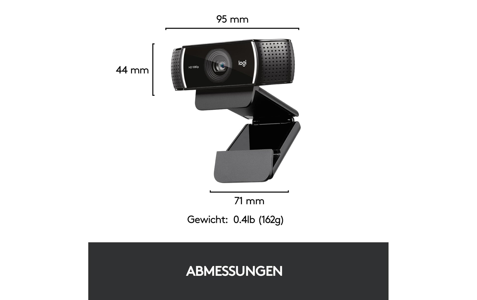 Logitech C922 Pro Stream – Webcam – USB