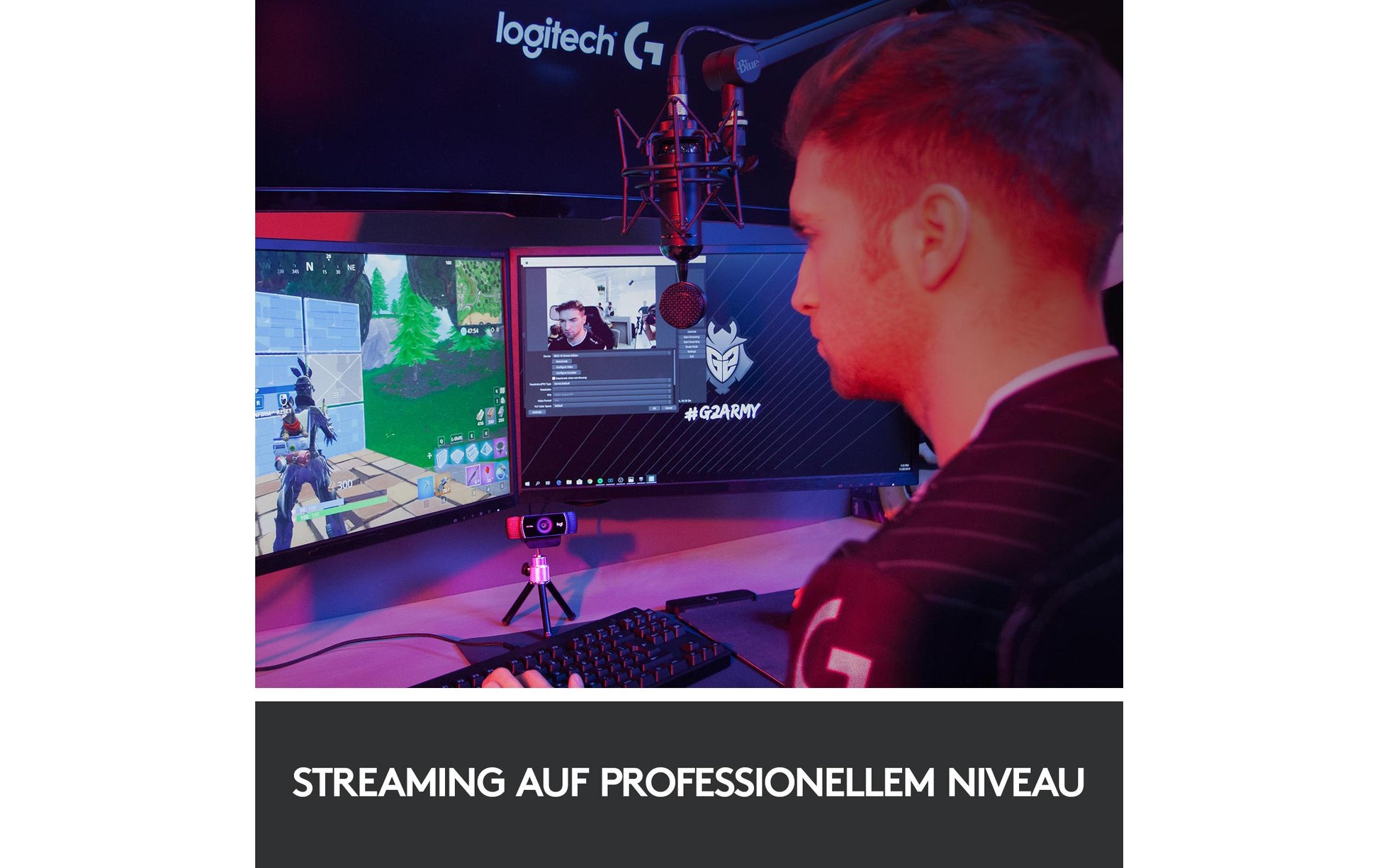 Logitech C922 Pro Stream – Webcam – USB