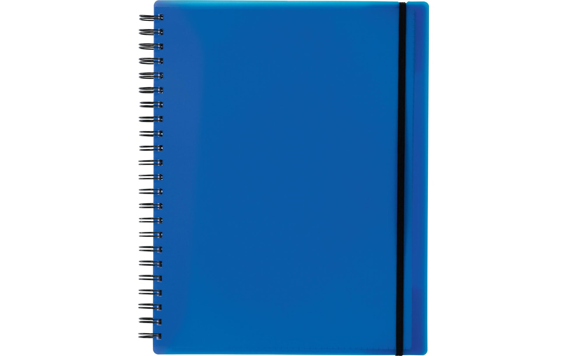 Kolma Collegeblock, A4, kariert, Spiralbindung, 100 Blatt, 4-fach gelocht, perforiert, 70 g/m² – blau
