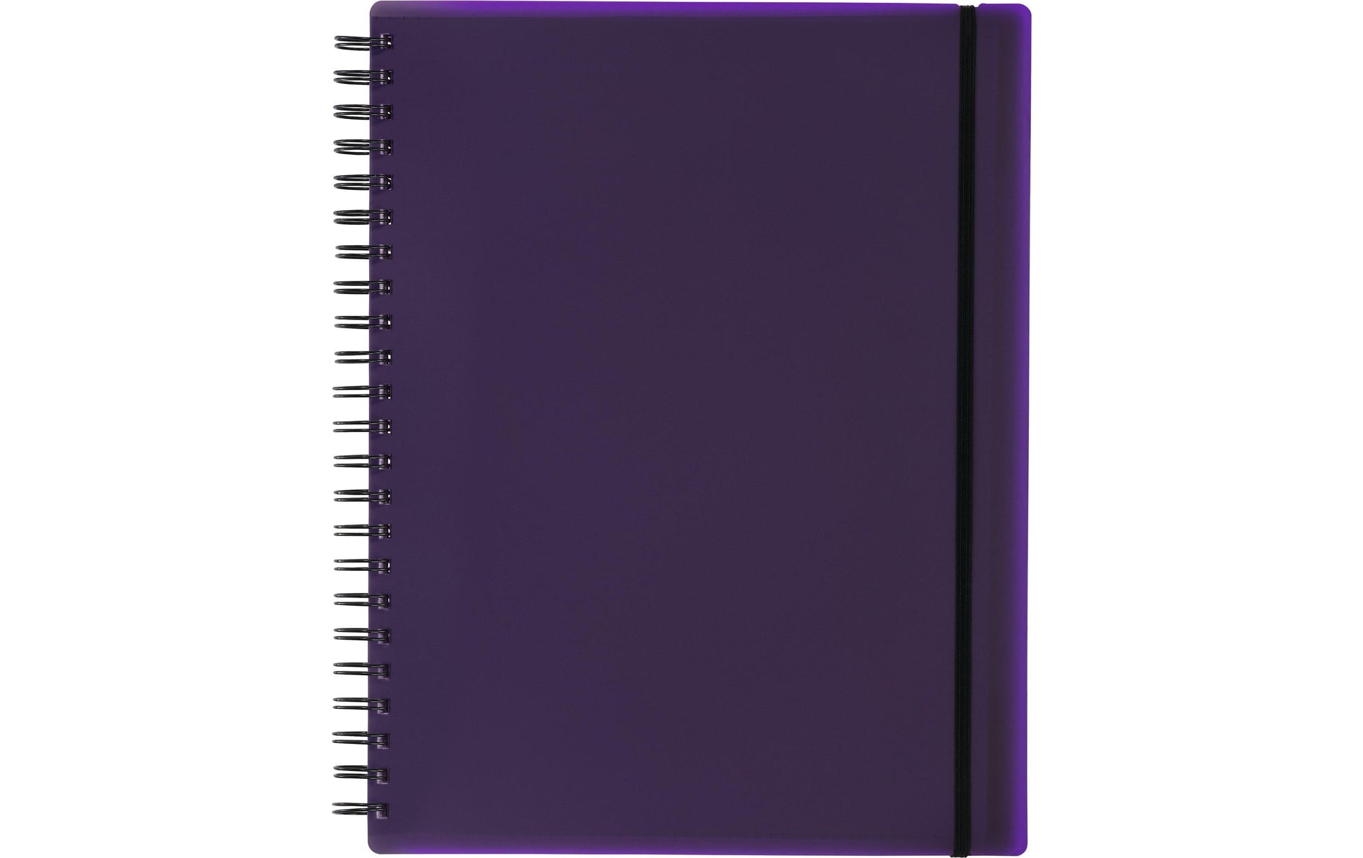 Kolma Collegeblock A4, kariert, Spiralbindung, 100 Blätter, 4-fach gelocht, perforiert, 70 g/m² – violett