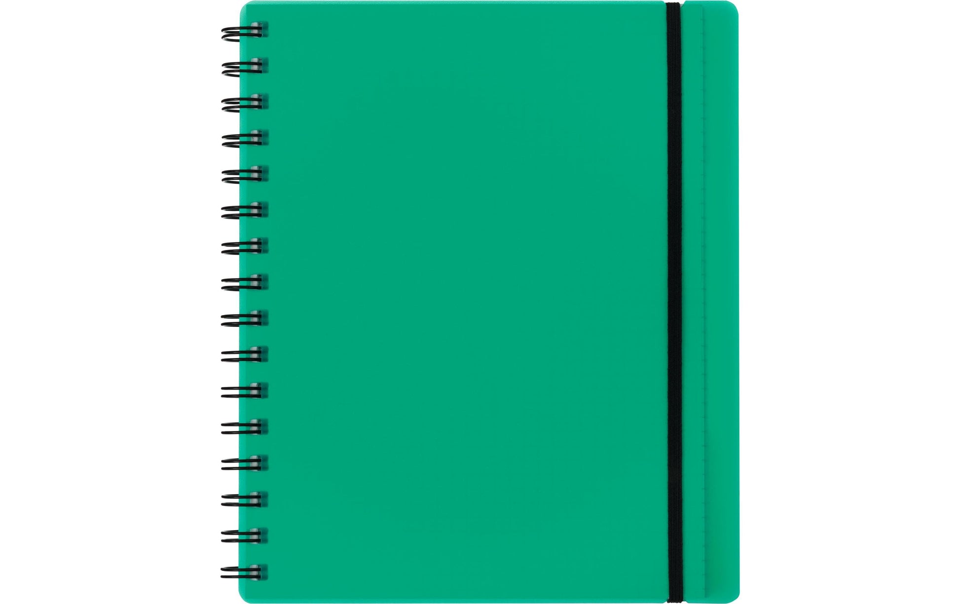 Kolma Collegeblock A5, kariert, Spiralbindung, 100 Blatt, 2-fach gelocht, perforiert, 70 g/m² – grün