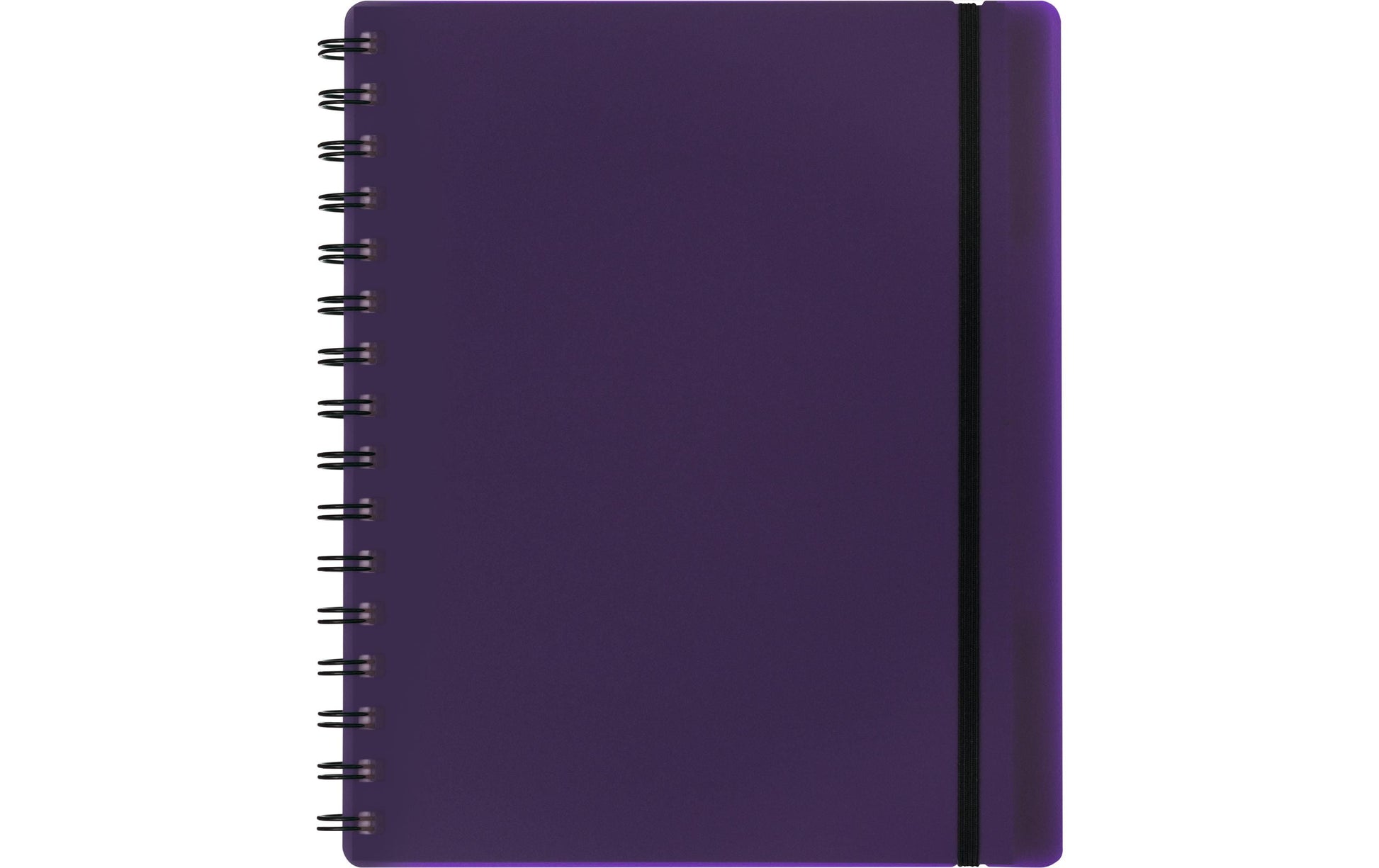 Kolma Collegeblock A5, kariert, Spiralbindung, 100 Blatt, 2-fach gelocht, perforiert, 70 g/m² – violett
