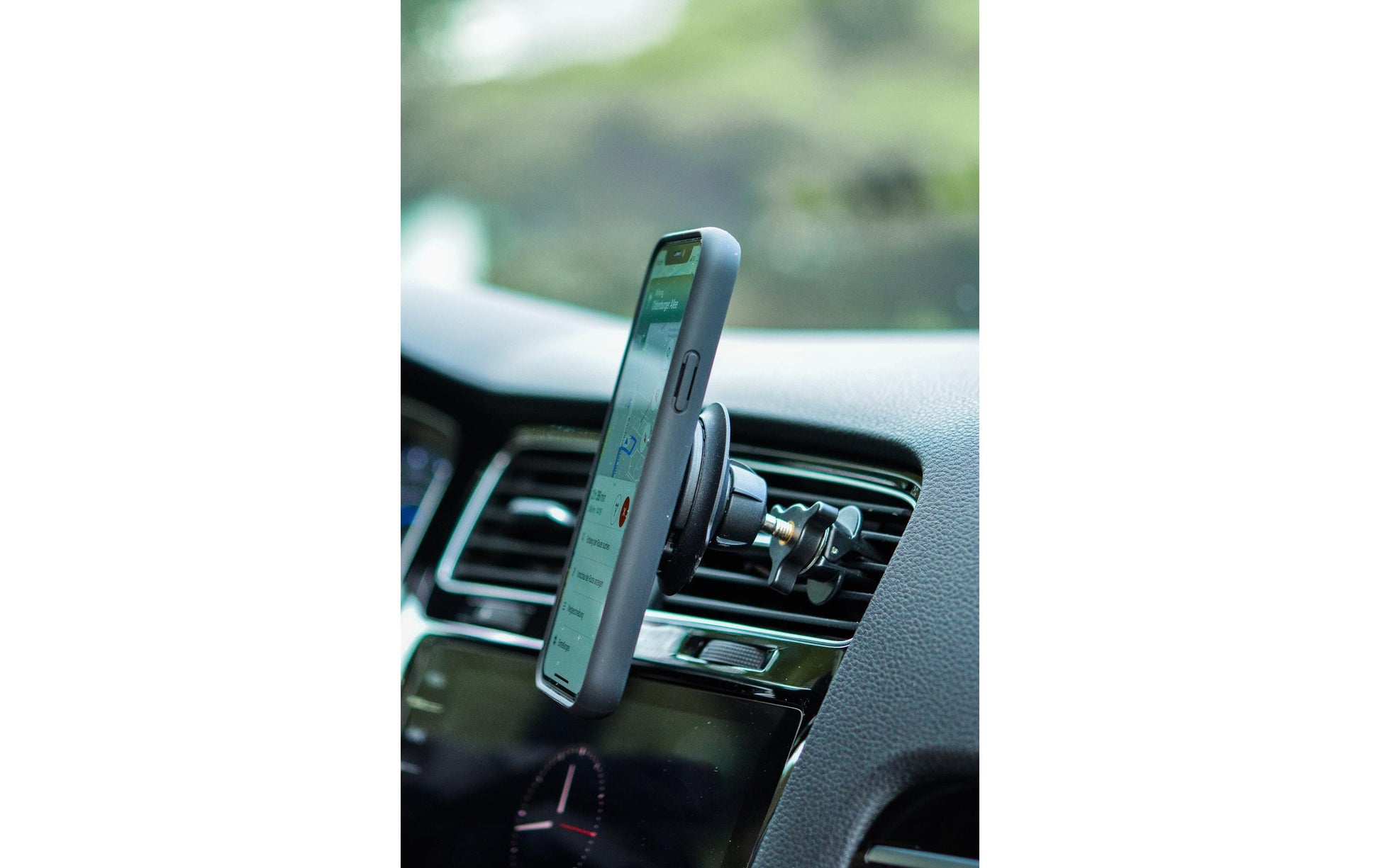 FIDLOCK Vacuum Base – Auto-Halterung – magnetisch, Lüftungsschlitz – für Smartphones (Universal) – Schwarz