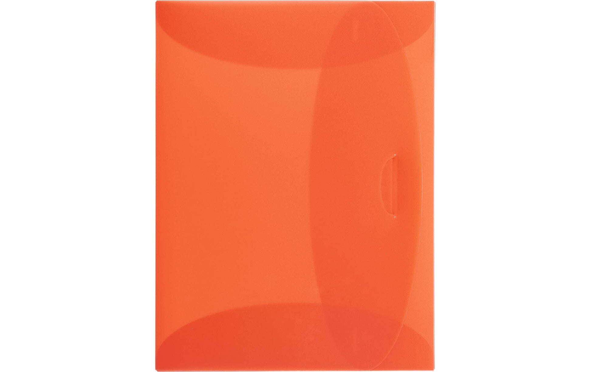 Kolma Sammelmappe, für A4, Kunststoff, orange, mit Steckverschluss