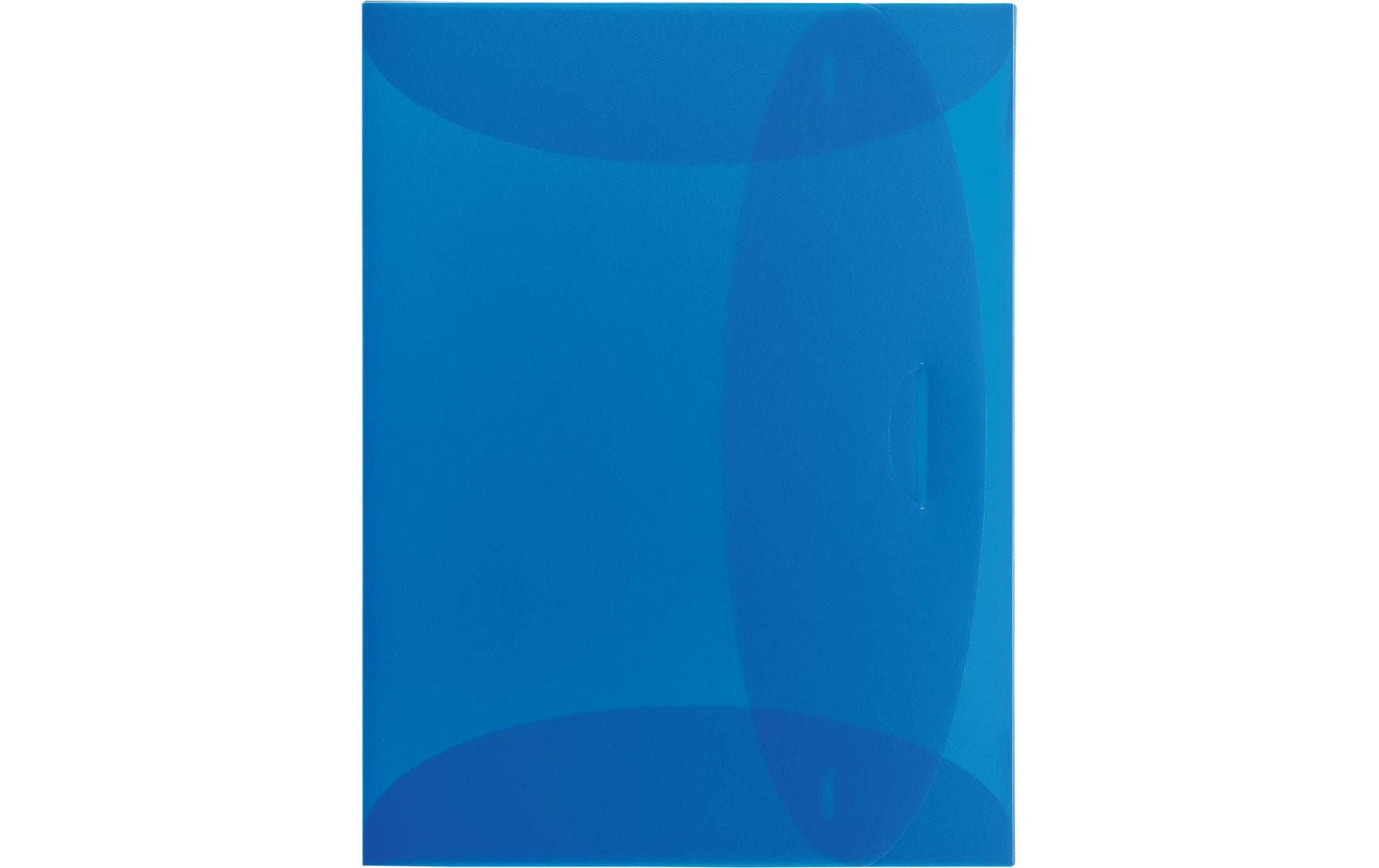 Kolma Sammelmappe für A4, Kunststoff, Blau, mit Steckverschluss