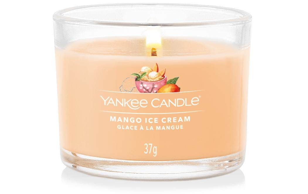 Yankee Candle Mango Ice Cream – Duftkerze, Votivkerze im Glas