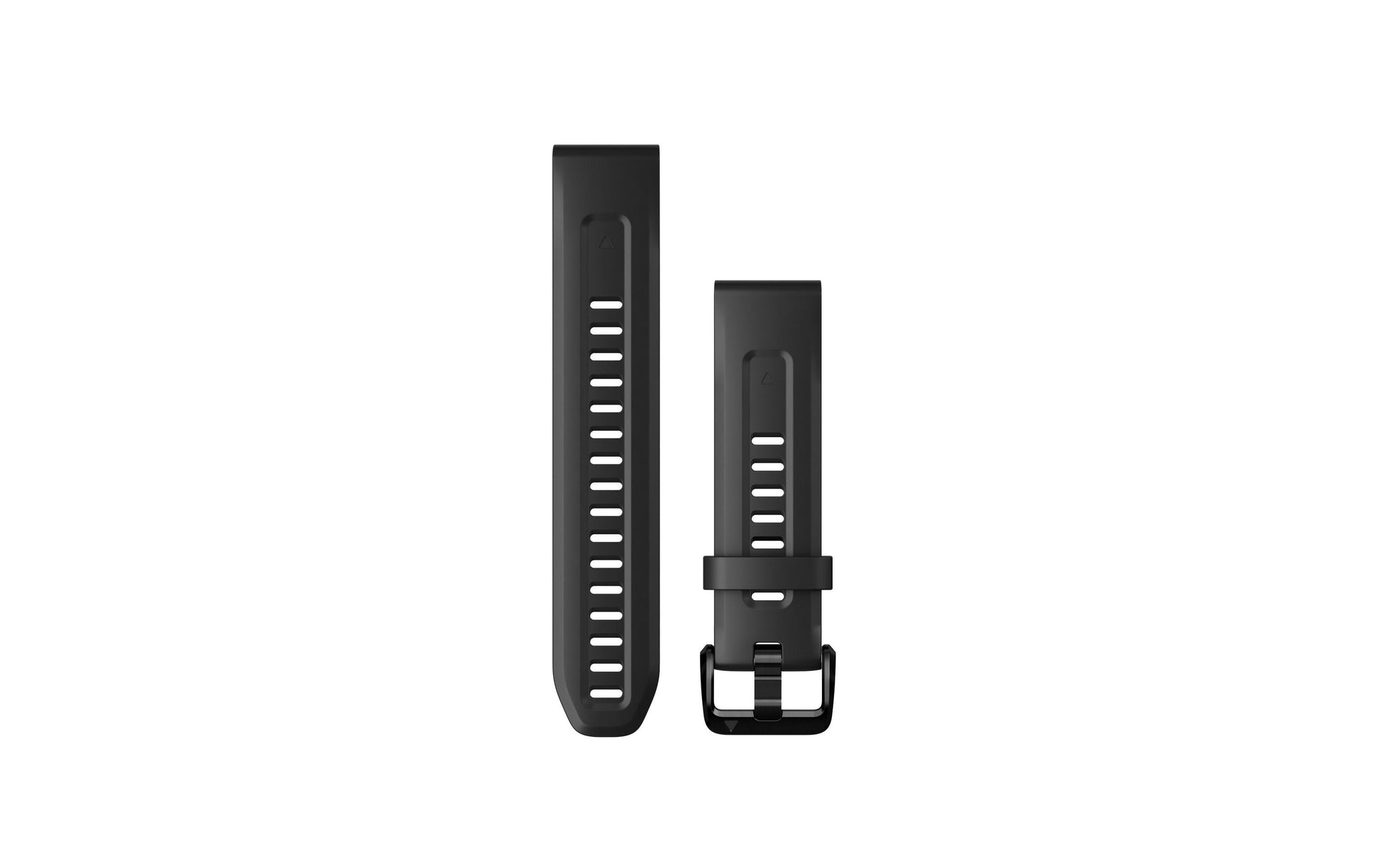 Garmin fenix 7S 20 mm QuickFit Armband – für Garmin fēnix 5S, fēnix 6S, fēnix 7S, Schwarz, Silikon