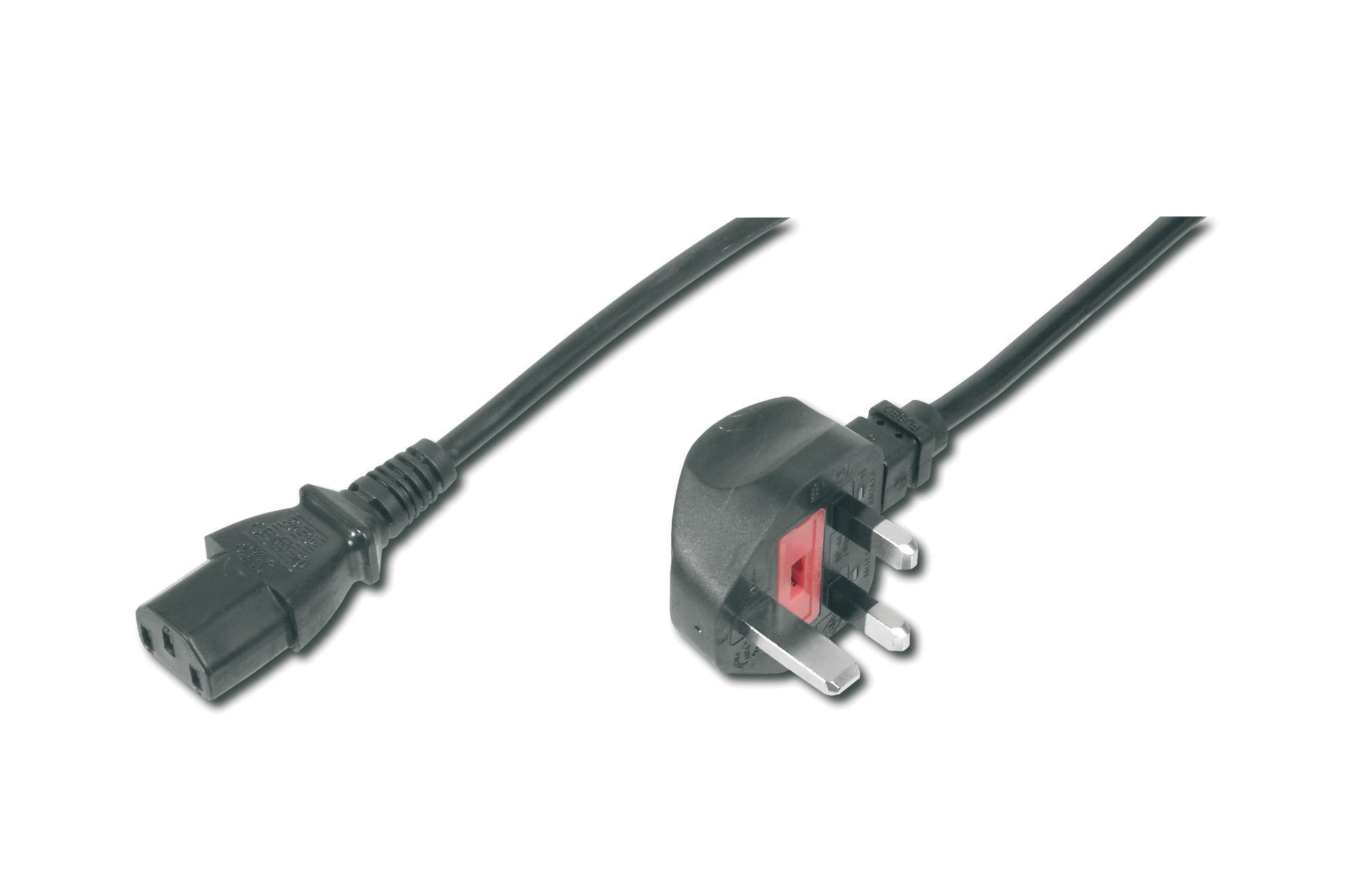 Digitus Netzkabel, UK-Stecker, 1,8 m