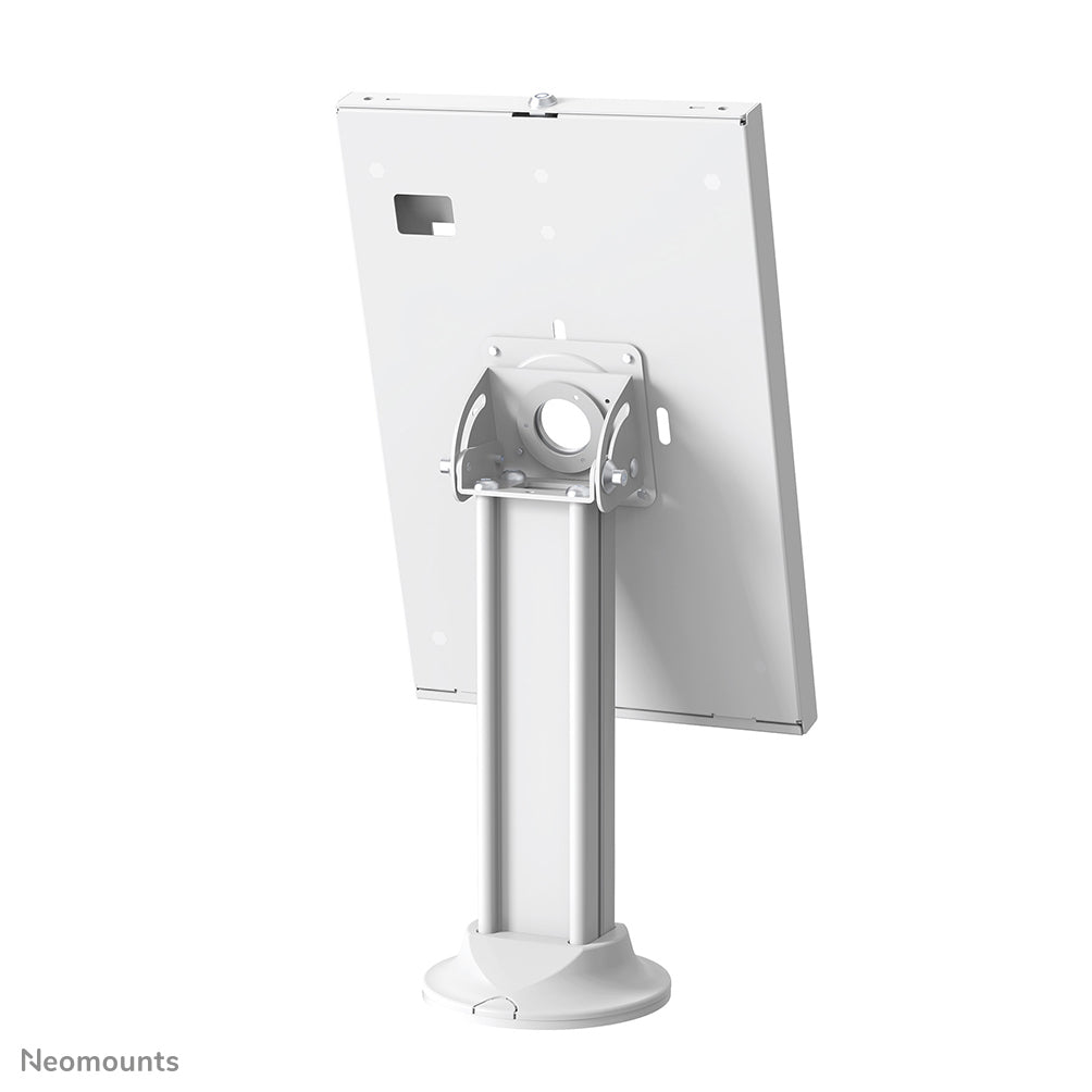 Neomounts Tablet-Tischhalterung – 9,7–11", VESA 75×75, abschliessbar – Weiss