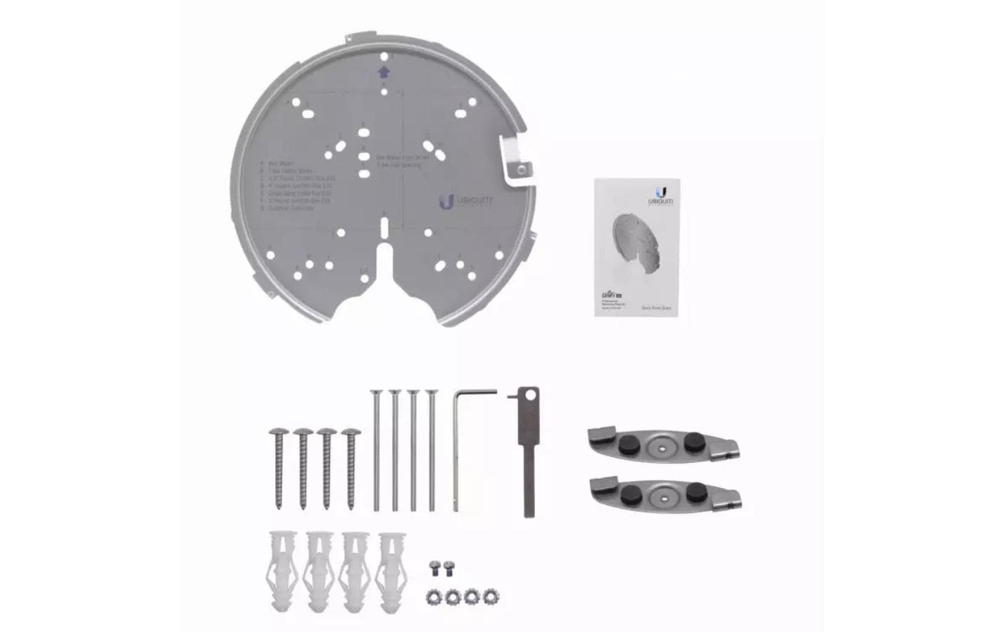 Ubiquiti Rack-Montagekit – für UAP-AC-PRO, UAP-AC-HD, UAP-AC-SHD, Aluminium