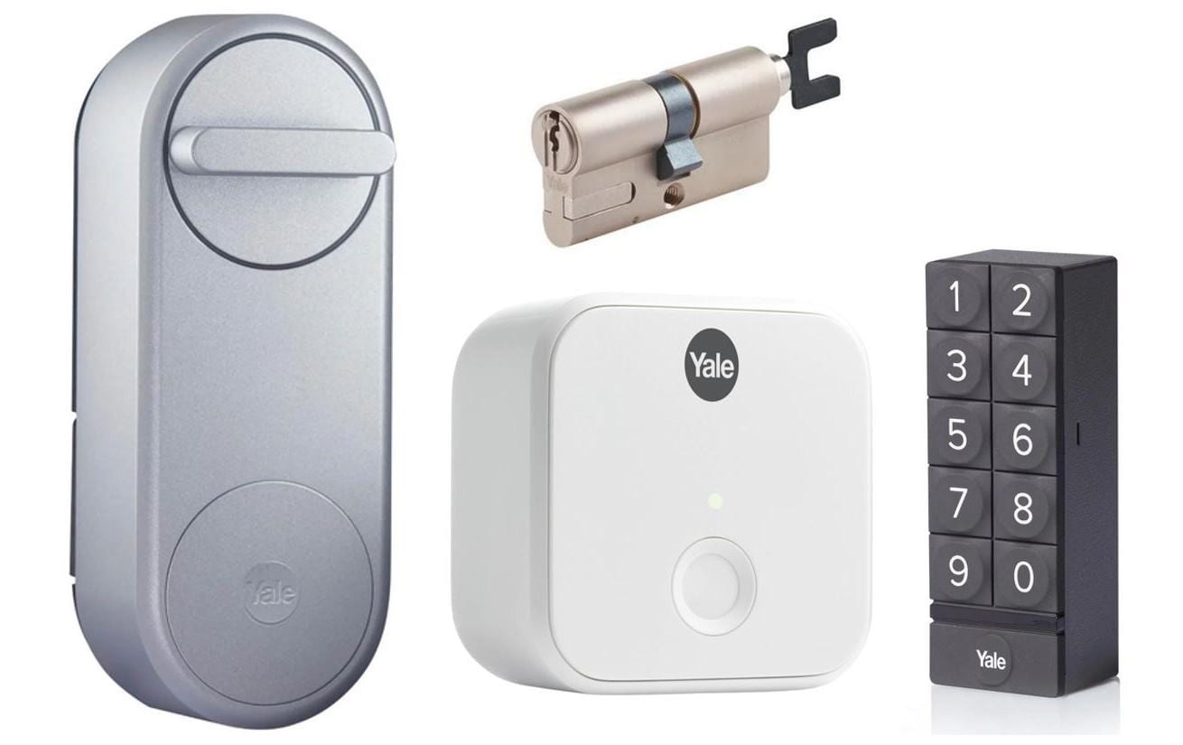 Yale Smart Lock Linus – 58 × 58 × 150 mm, silber