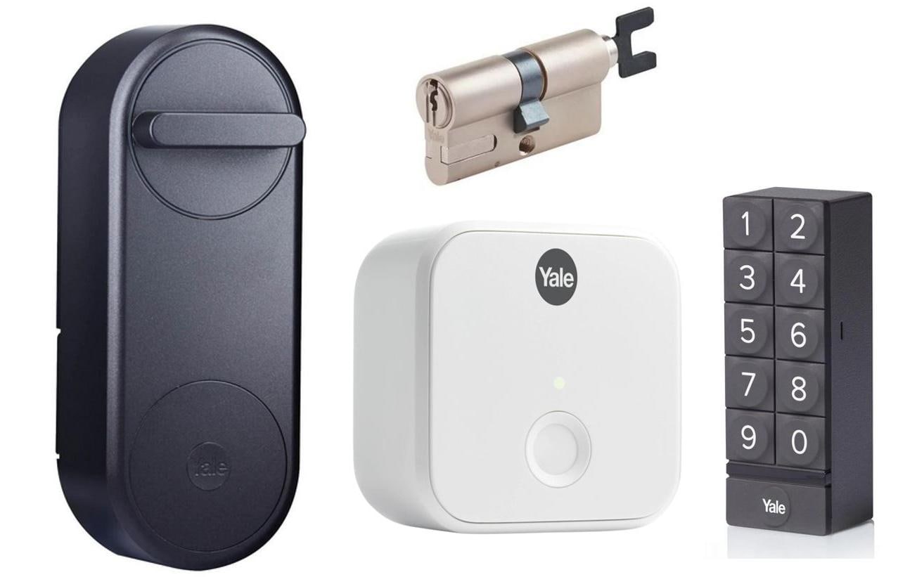Yale Smart Lock Linus – 58 × 58 × 150 mm, schwarz, batteriebetrieben