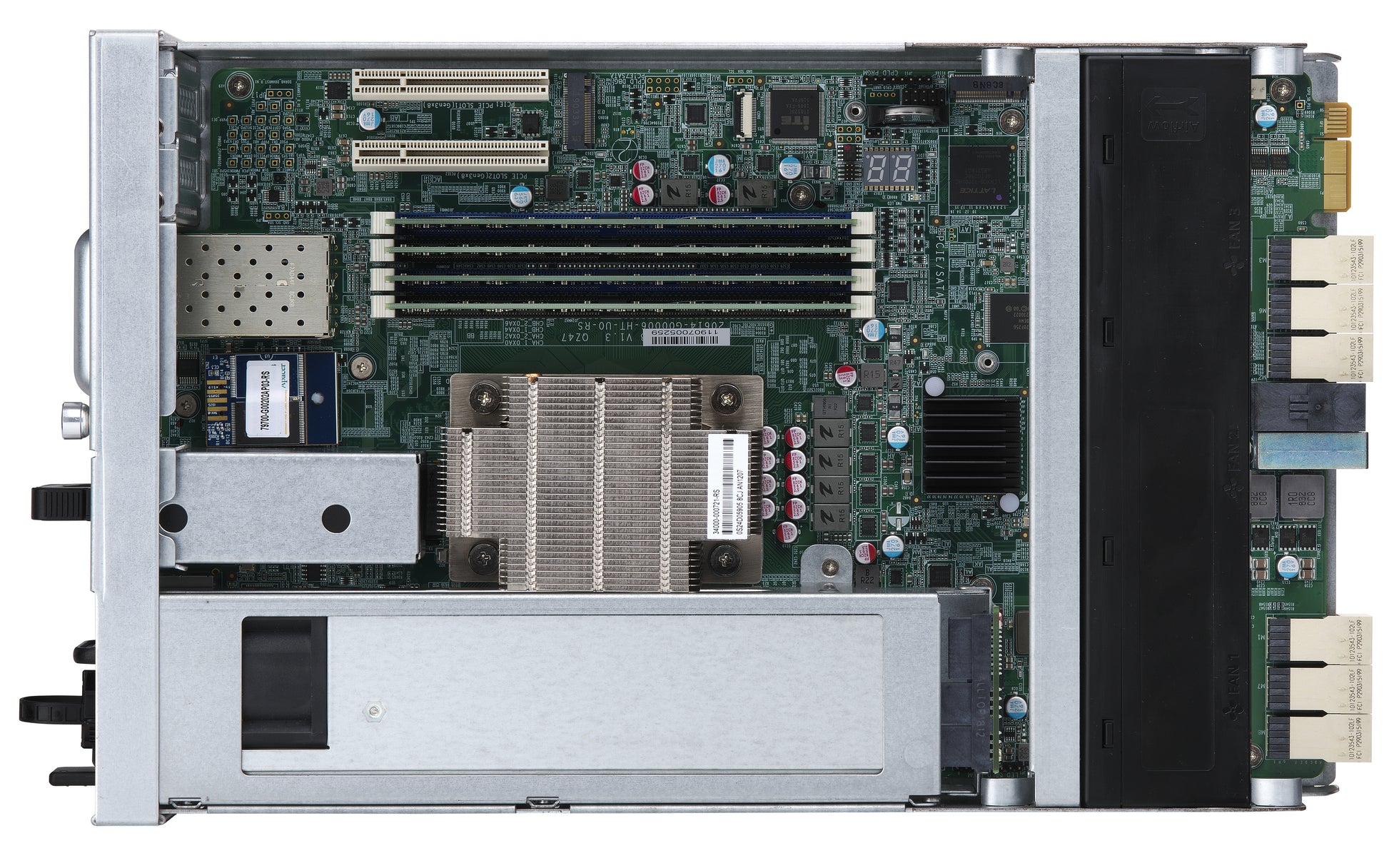 QNAP ES2486DC 2142IT-96G Allgemeines Speichergerät – 96 GB, 2U, 24-Bay, RPS