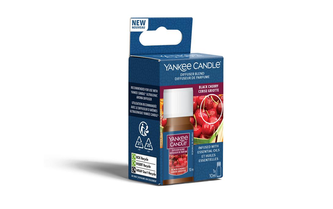 Yankee Candle Black Cherry – Duftöl, 10 ml, für Aroma-Diffuser