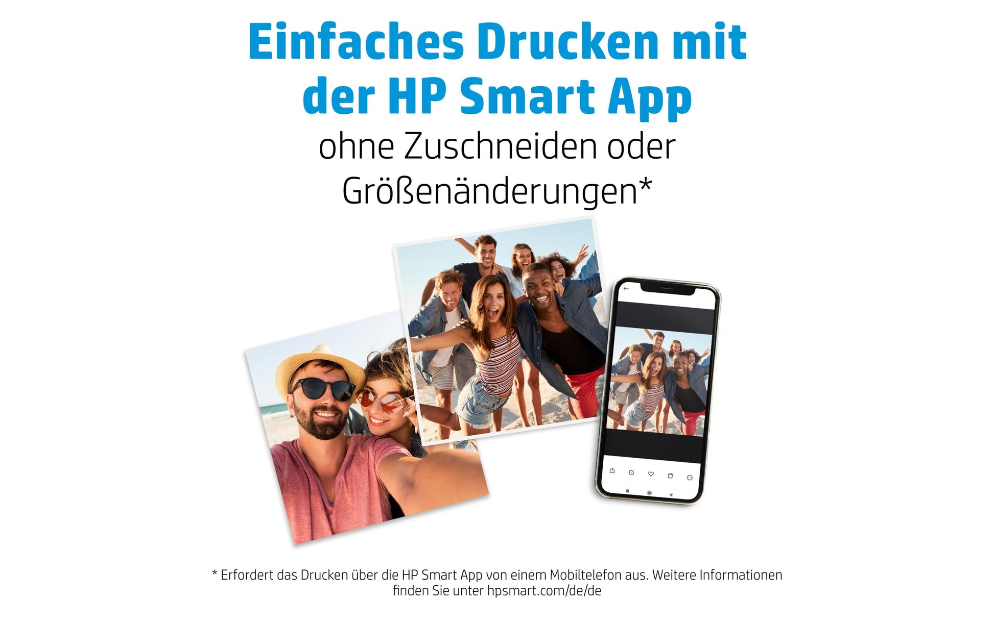 HP Advanced Fotopapier – glänzend, 127 × 127 mm, 20 Blatt