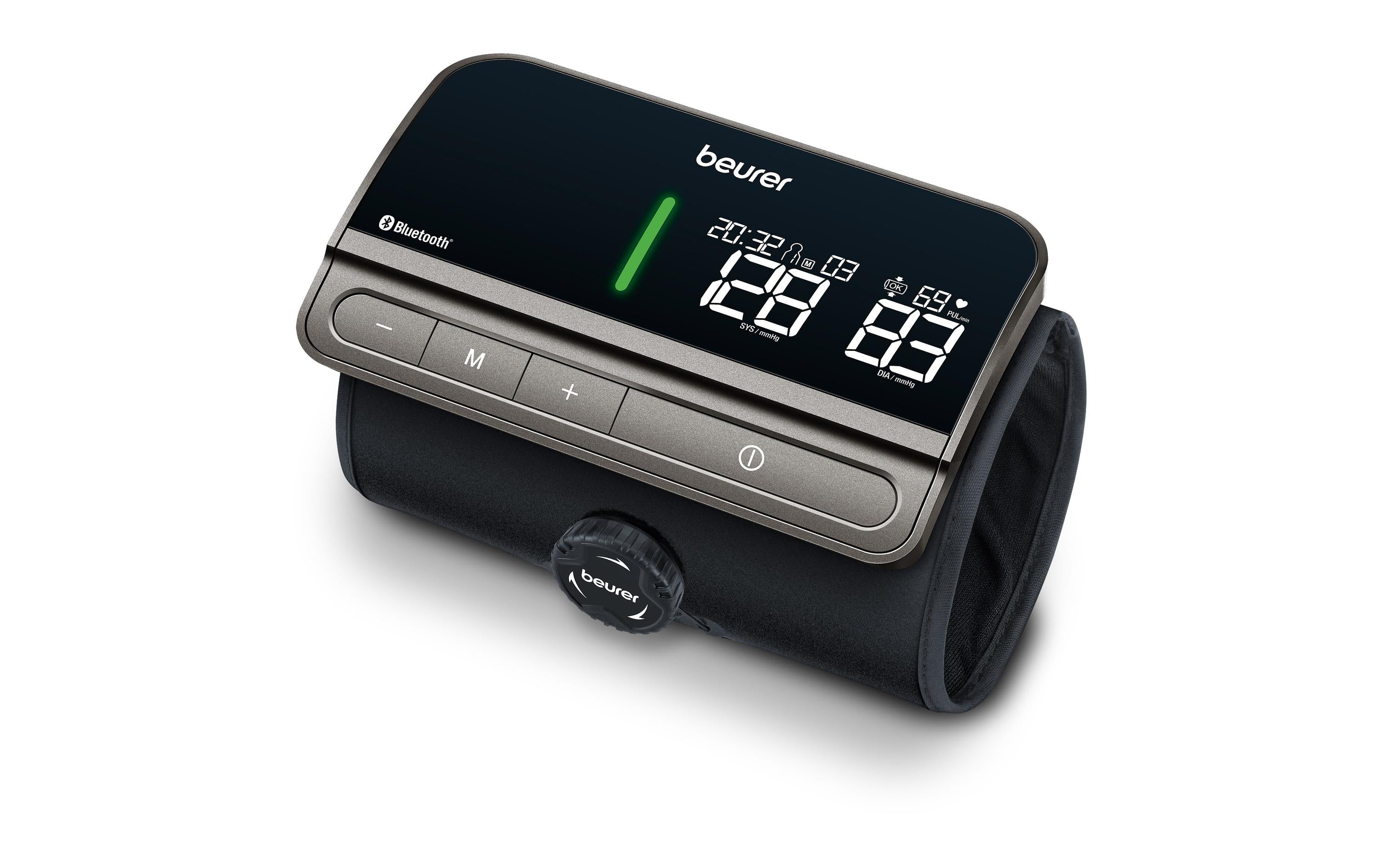 Beurer Blutdruck- / Pulsmessgerät BM81 – Oberarm – 240 Speicher, Bluetooth