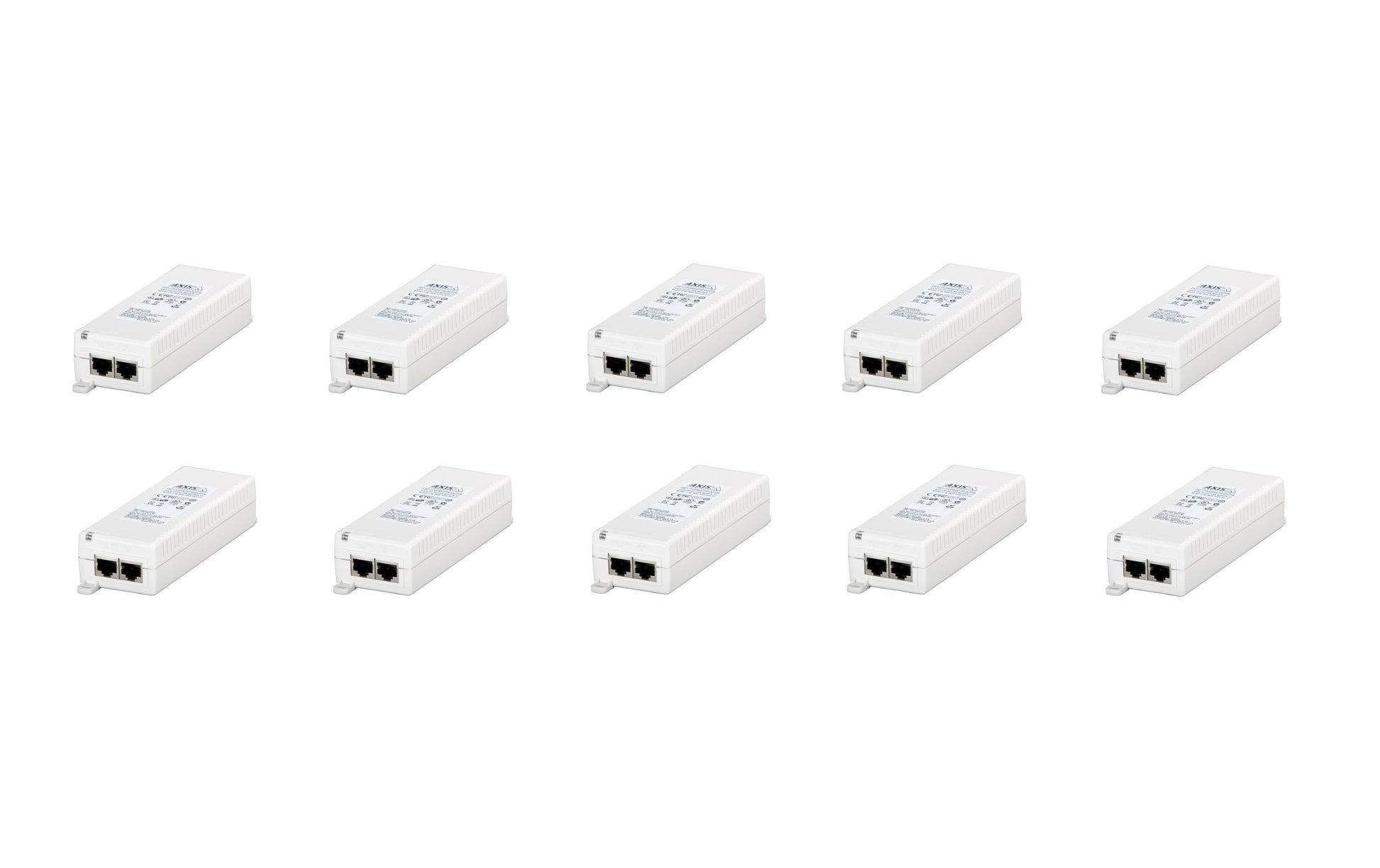 Axis T8120 PoE-Injektor 15 W – 802.3af, Gigabit Ethernet – RJ‑45×2 – 100–240 V
