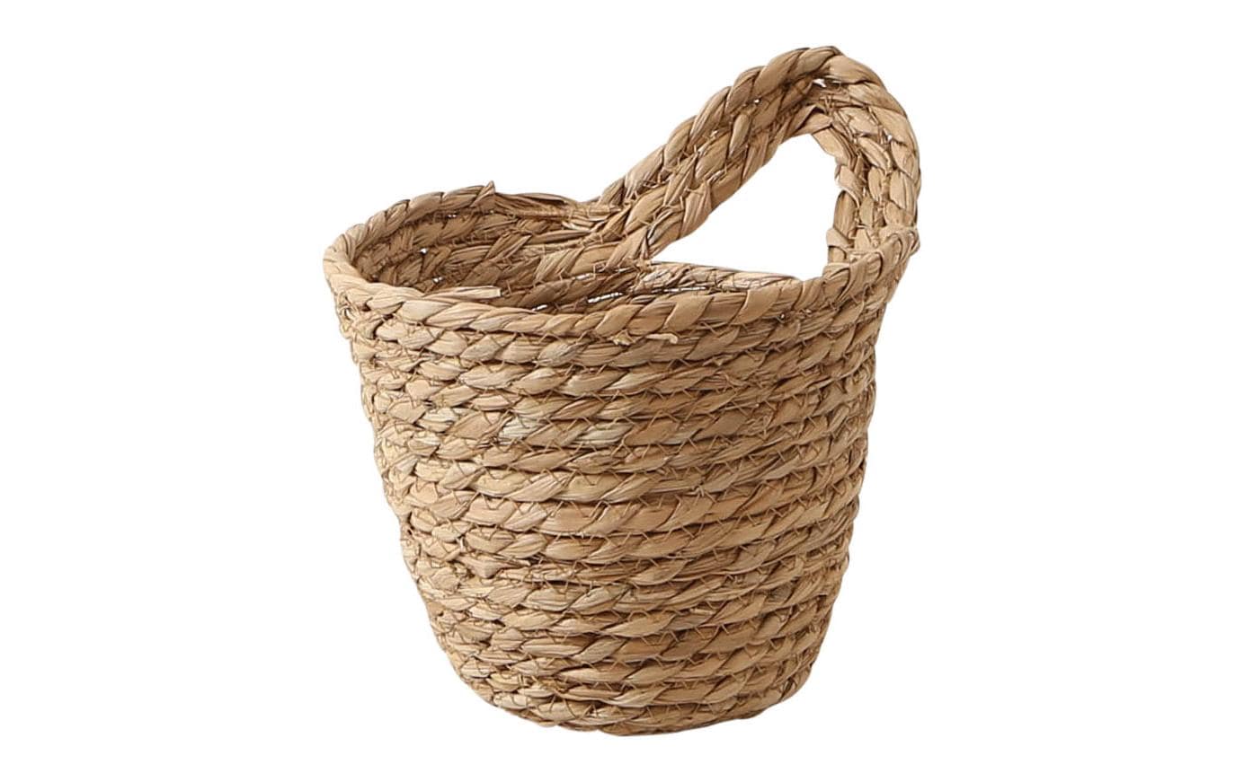 Esmée Aufbewahrungskorb – Gras – Braun – Ø 170 × H 170 mm