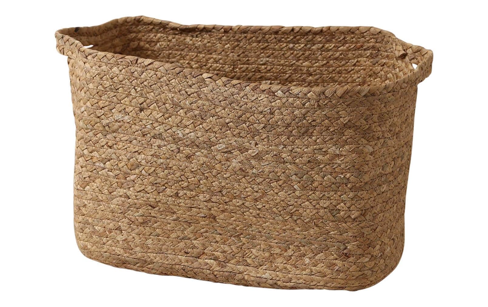 Esmée Aufbewahrungskorb – Grashalm – Braun – 380 × 240 × 260 mm