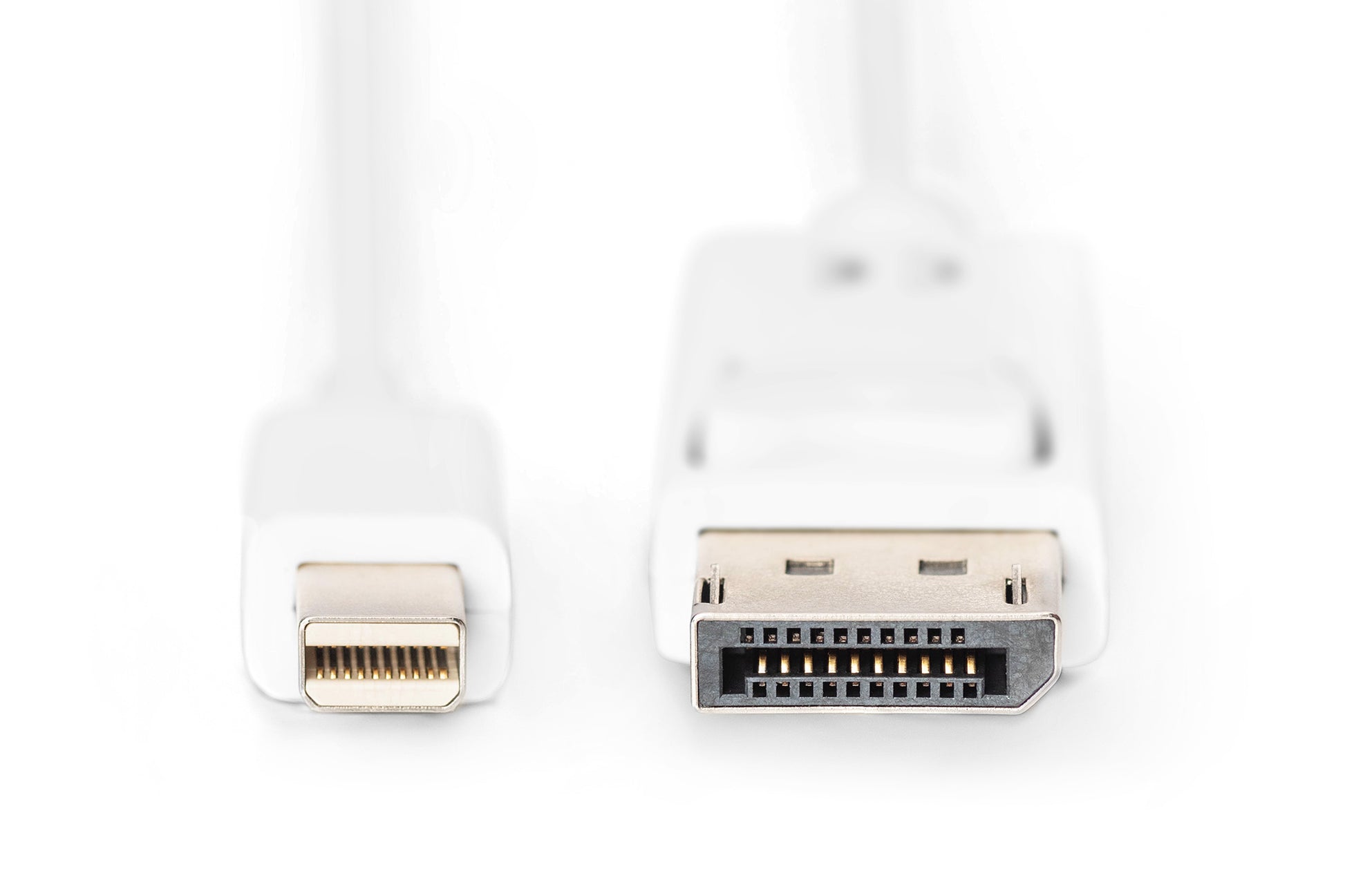 Digitus Mini DisplayPort-DisplayPort Kabel – 3 m, AWG 32, geschirmt, Kupfer, weiss